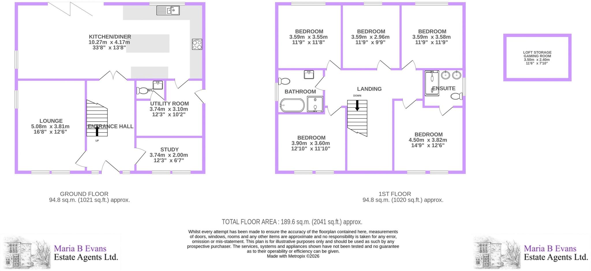 7 Hunters Fold Way, Preston Road, Charnock Richard, PR7 5XJ floorplan