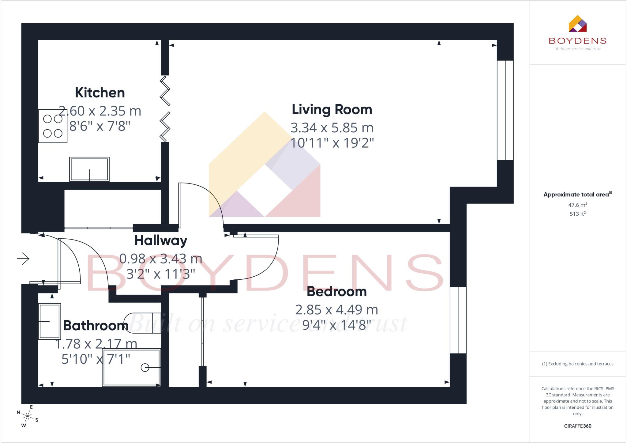 Maldon Court, Maldon Road, Colchester floorplan