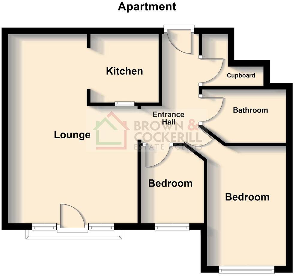 Hanover Gardens, Albert Street, Rugby, CV21 floorplan