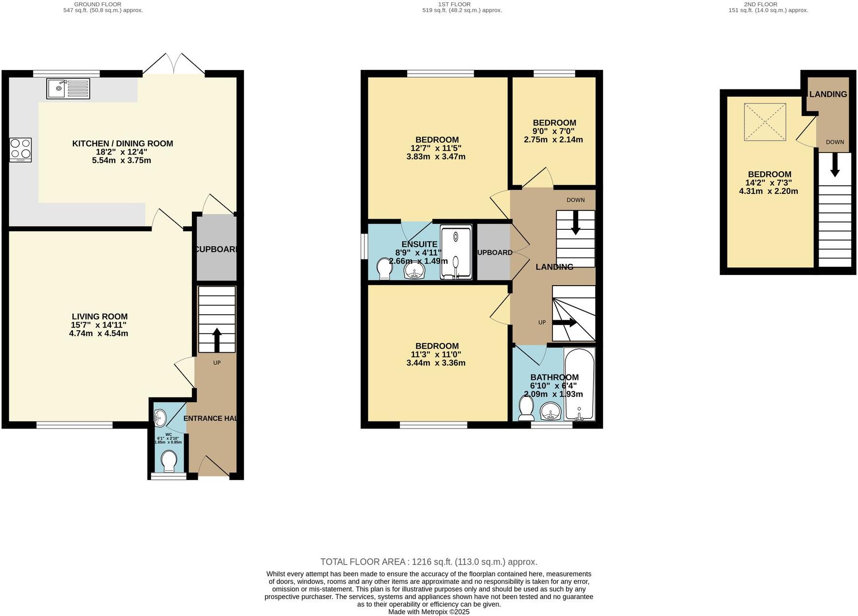 Mayfield Grove, York, YO24 floorplan