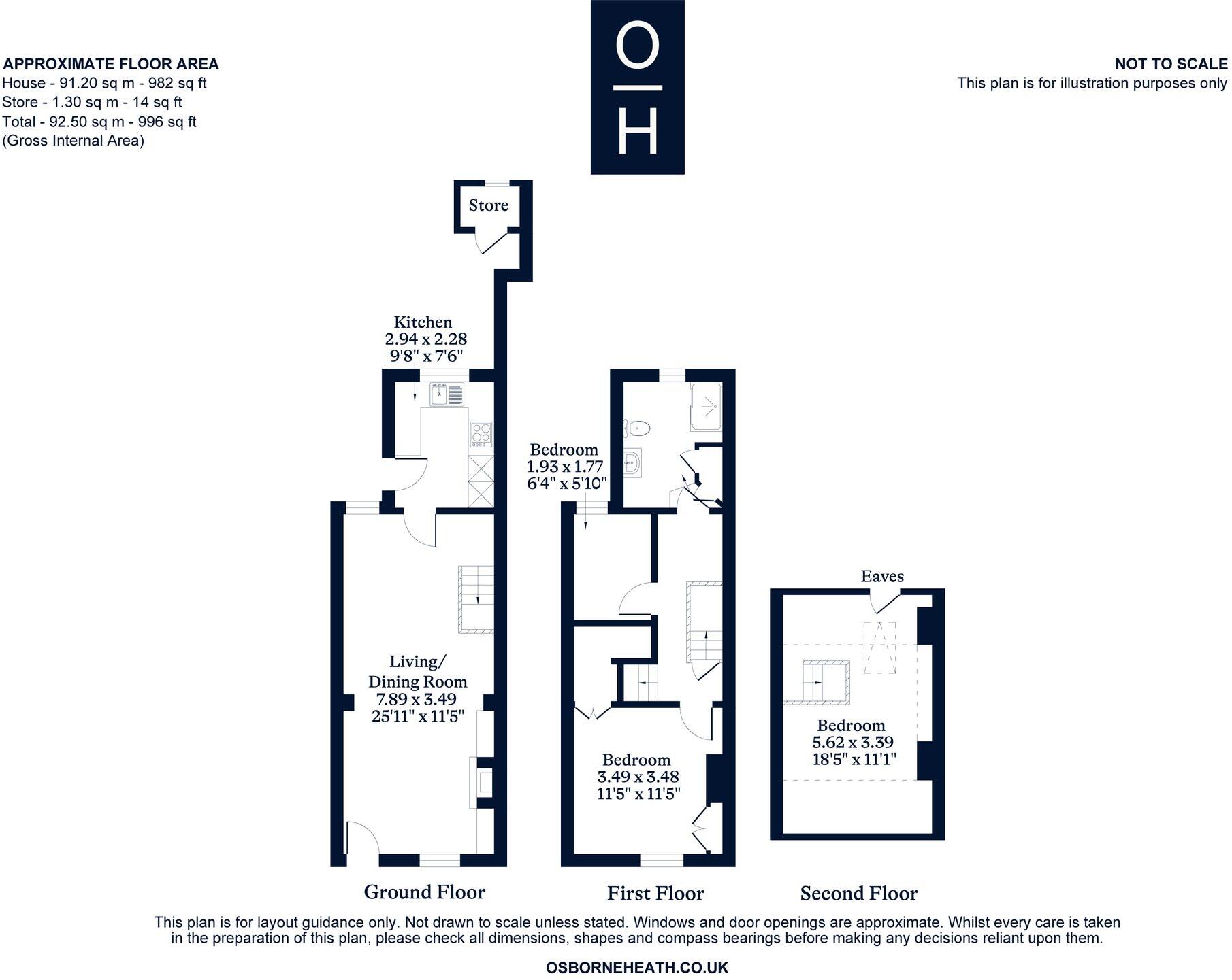 Priory Road, Ascot floorplan