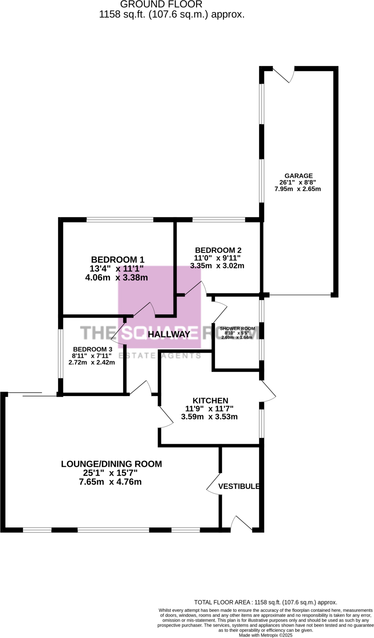 Lancaster Road,  Knott End on Sea, FY6 floorplan