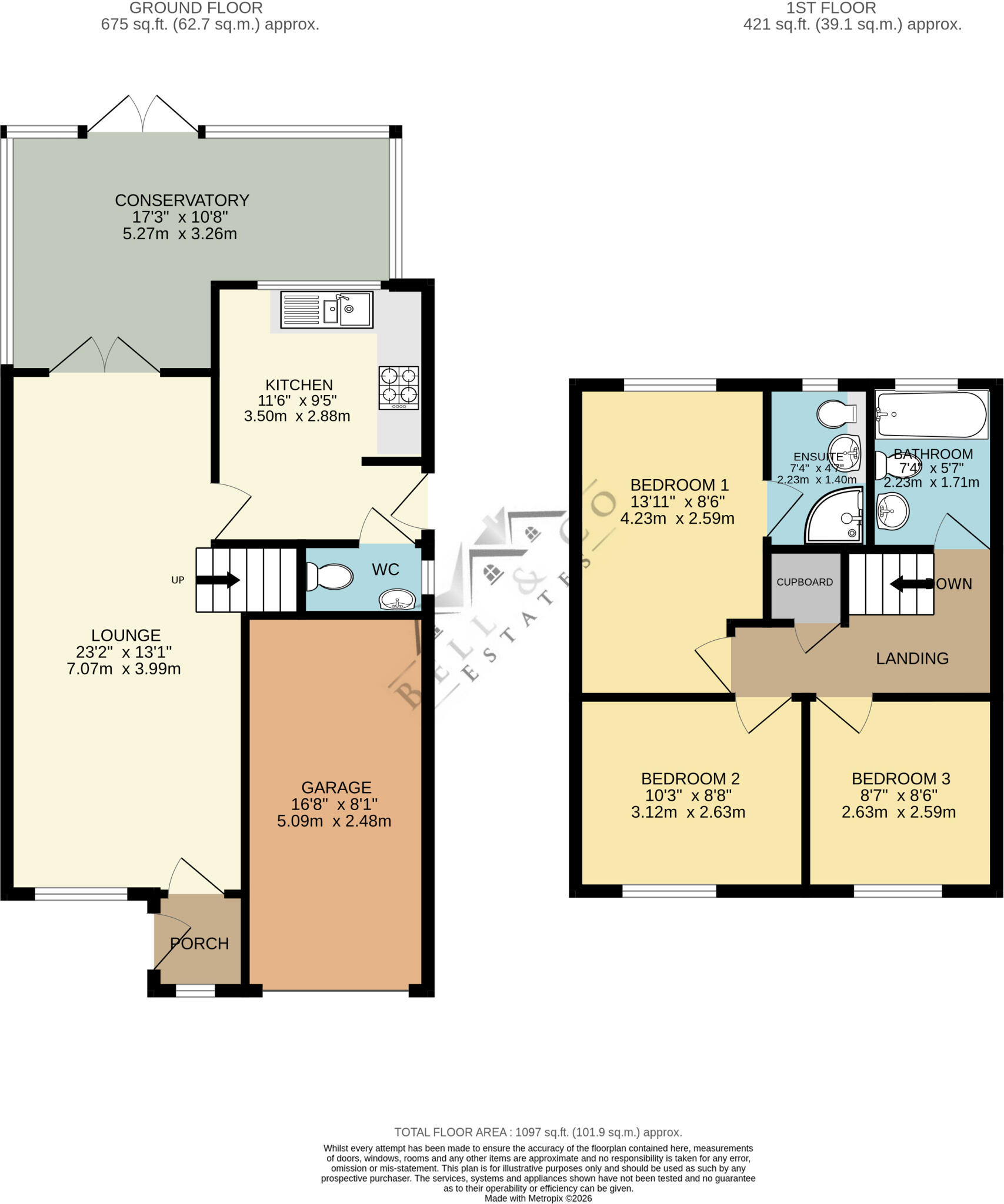 Yew Tree Close, Thurcroft floorplan