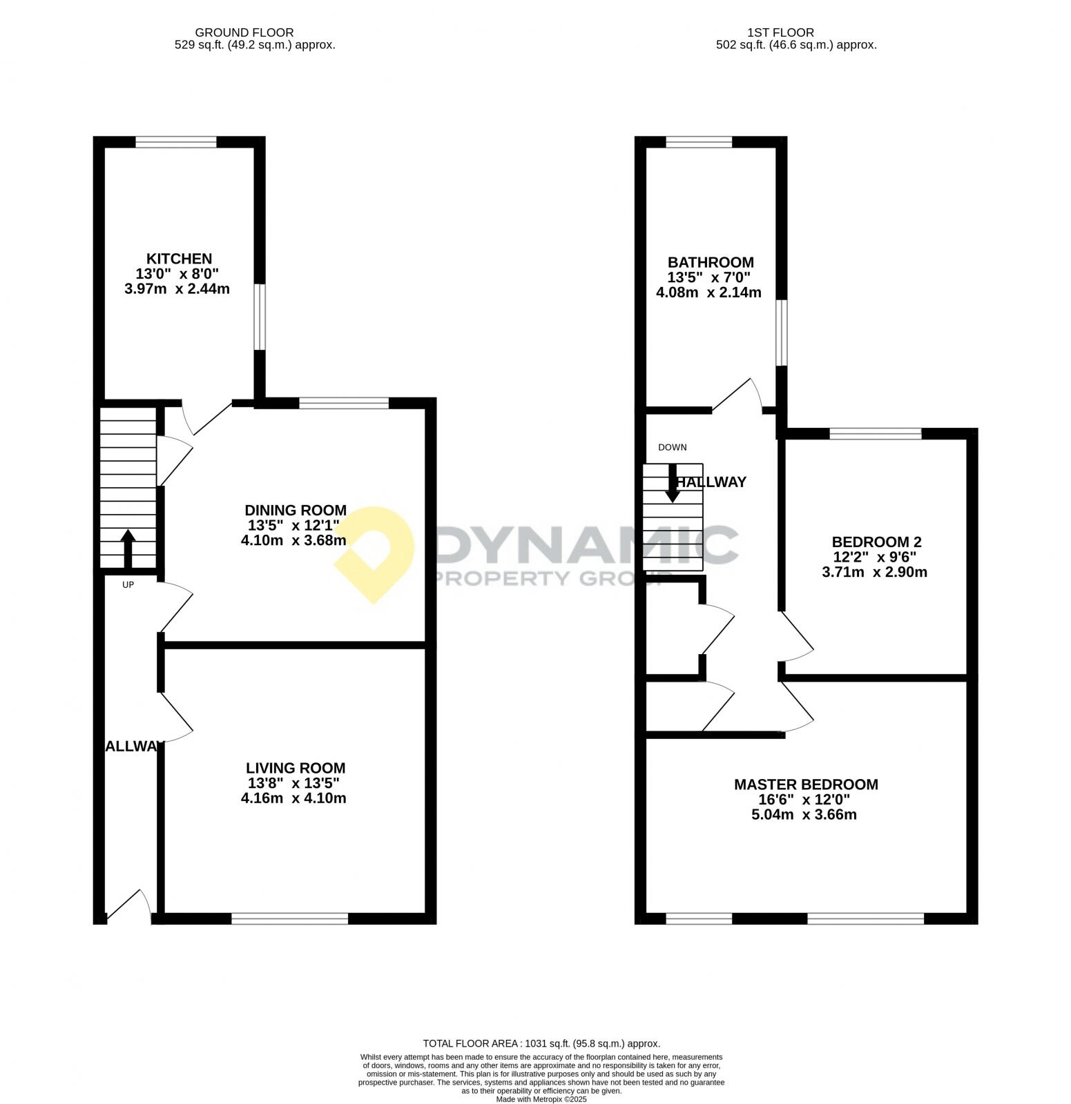Brougham Terrace, Hartlepool floorplan