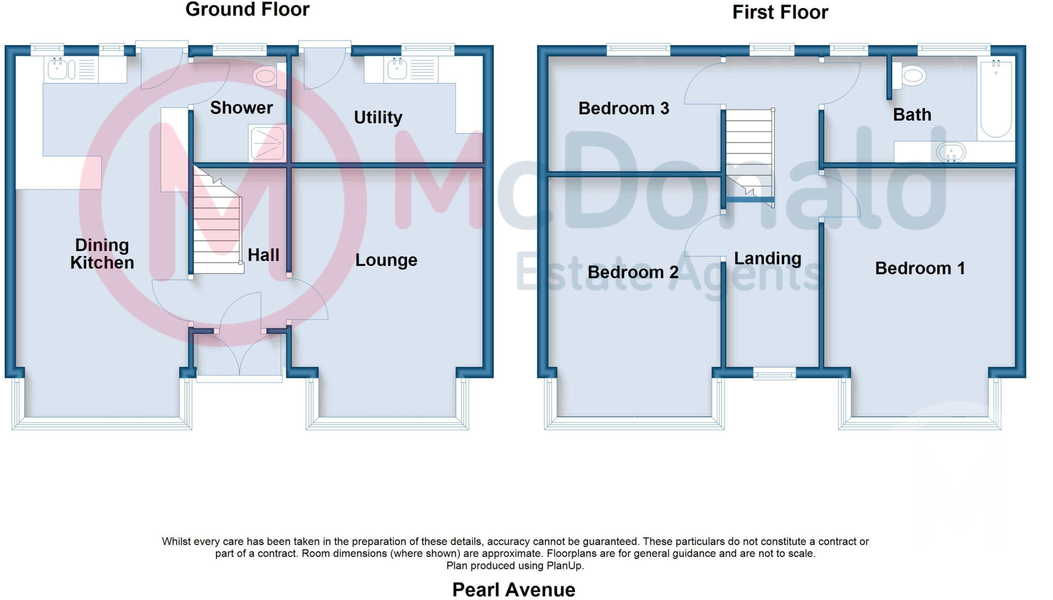 Pearl Avenue, Blackpool floorplan