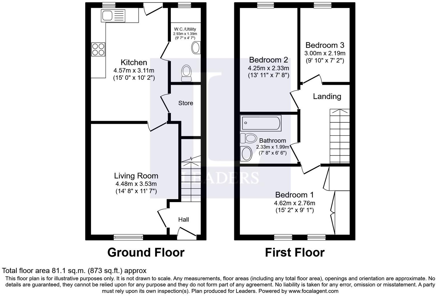 Bakersfield Drive, Chapleford Village, Warrington, WA5 floorplan