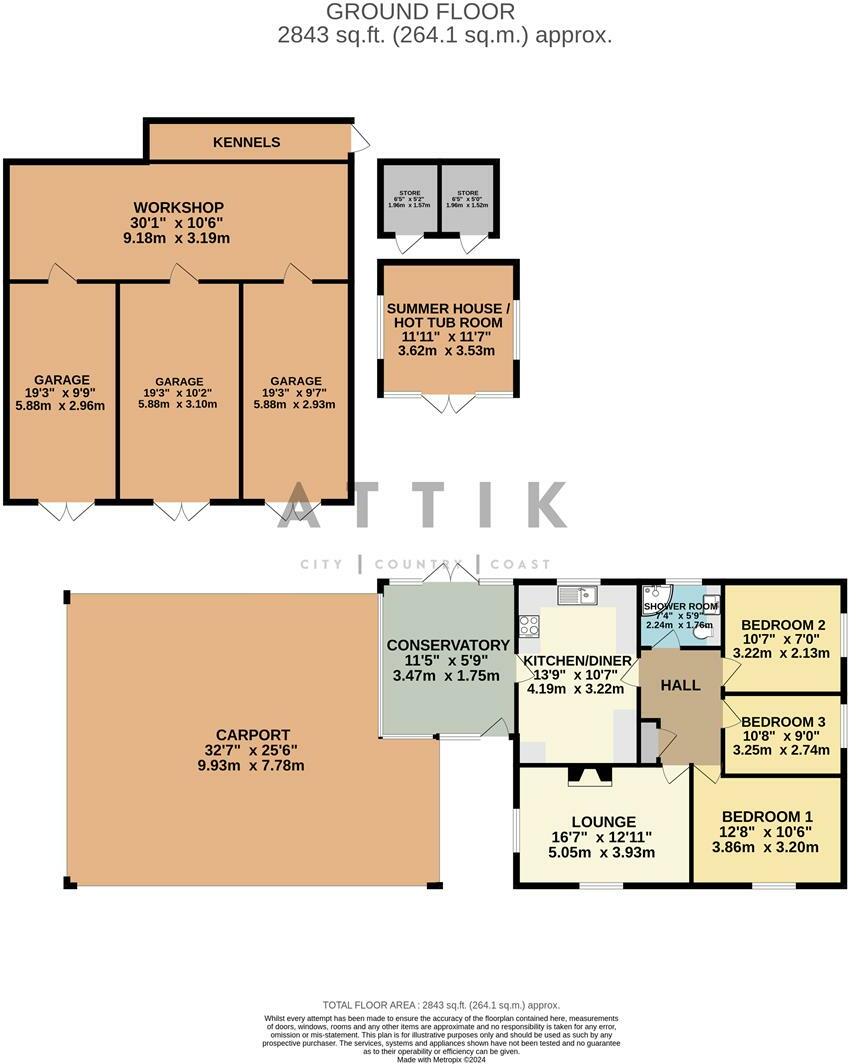 School Road, Necton floorplan