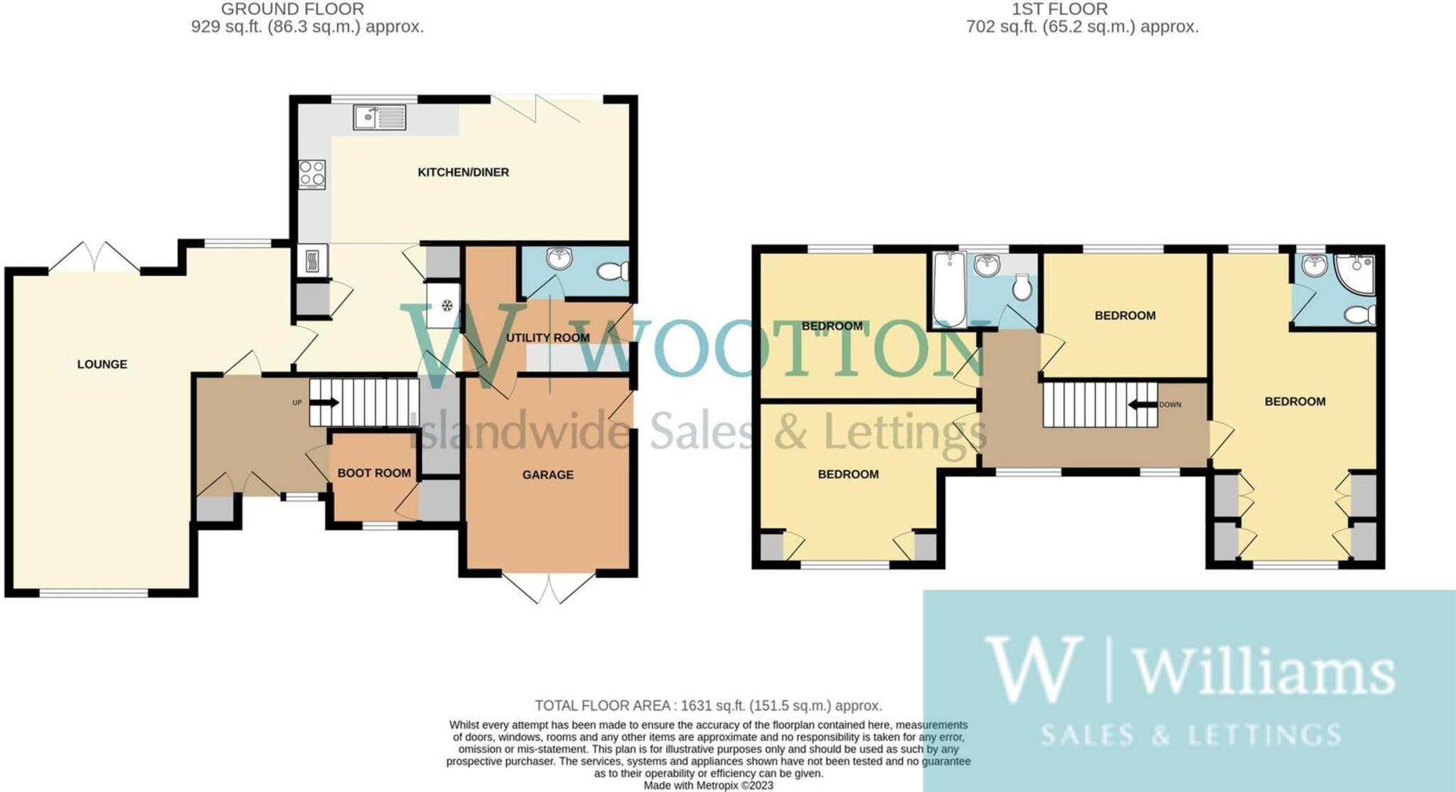 Oaklands Close, Fishbourne floorplan