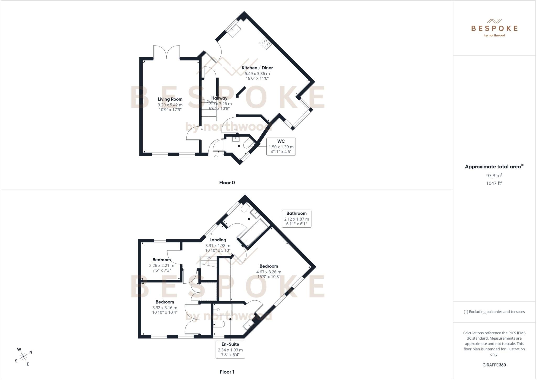 Patrons Drive, Sandbach, CW11 floorplan