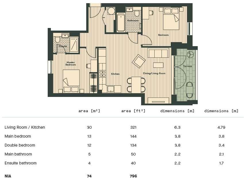 The Tipton, Kentish Town, NW5 floorplan