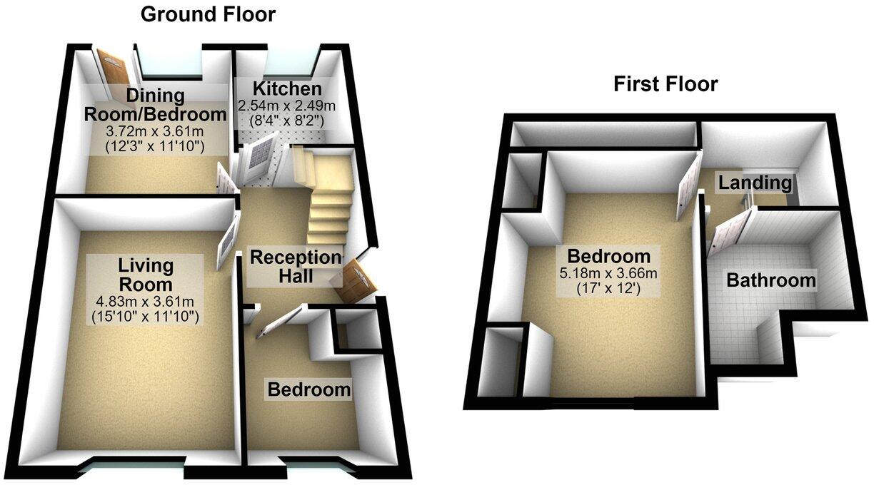 Caldercliffe Road, Berry Brow, Huddersfield, HD4 floorplan