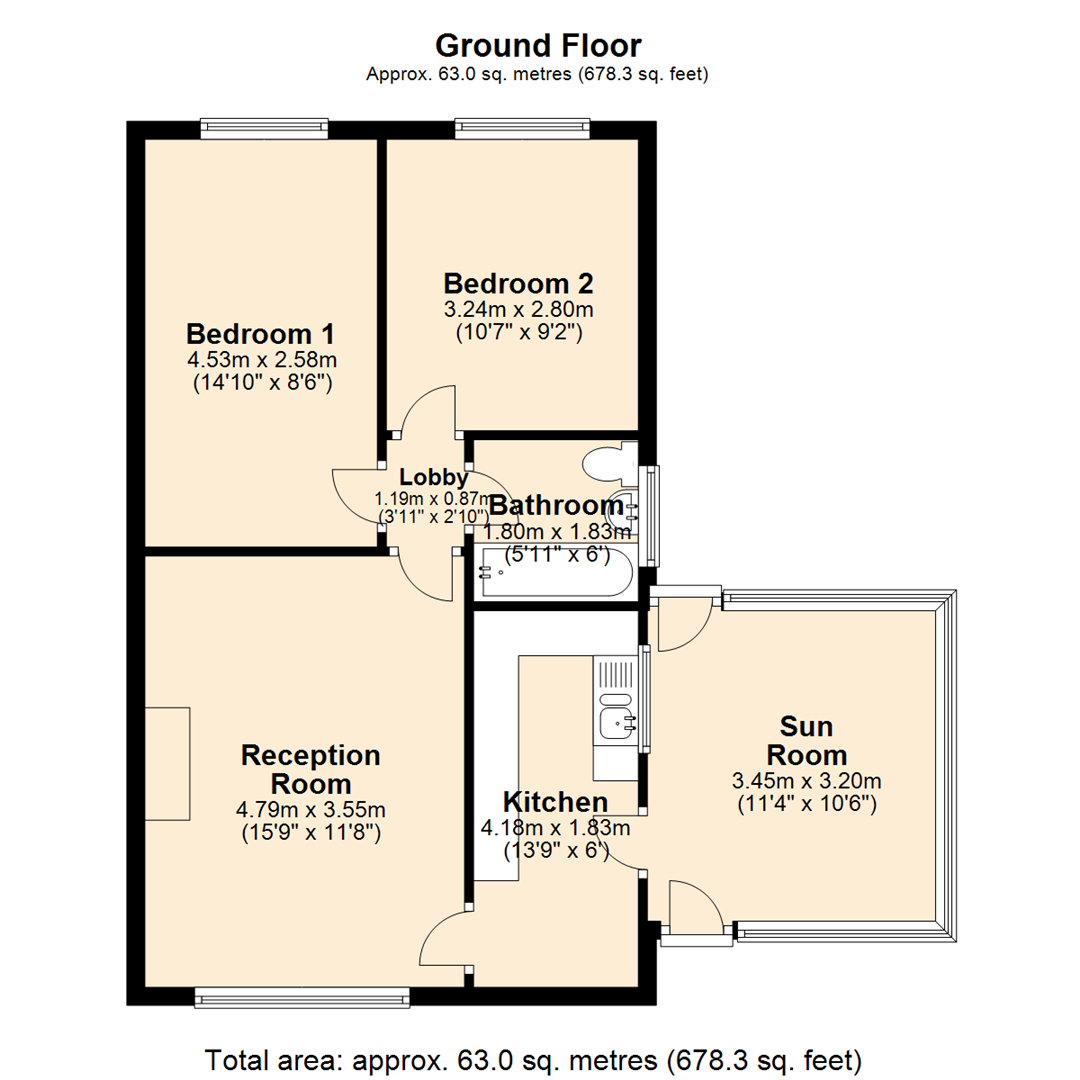 Harris Boulevard, Mablethorpe floorplan