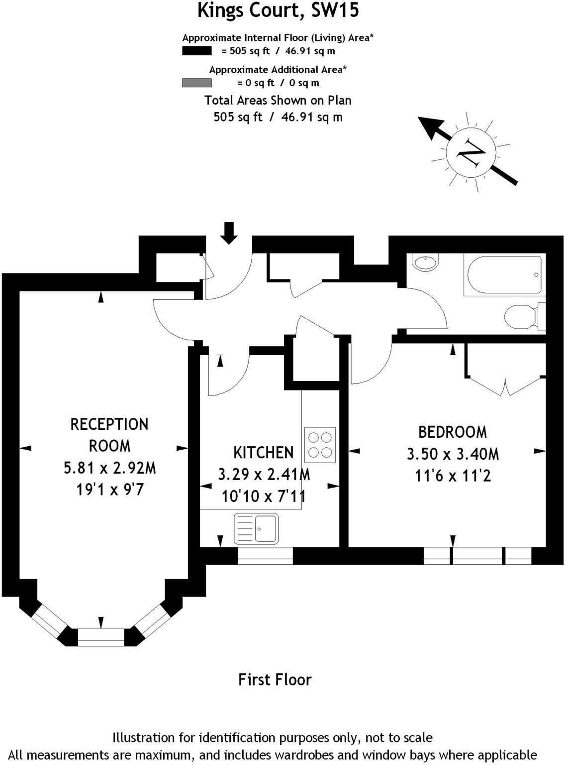 Bessborough Road, SW15 floorplan