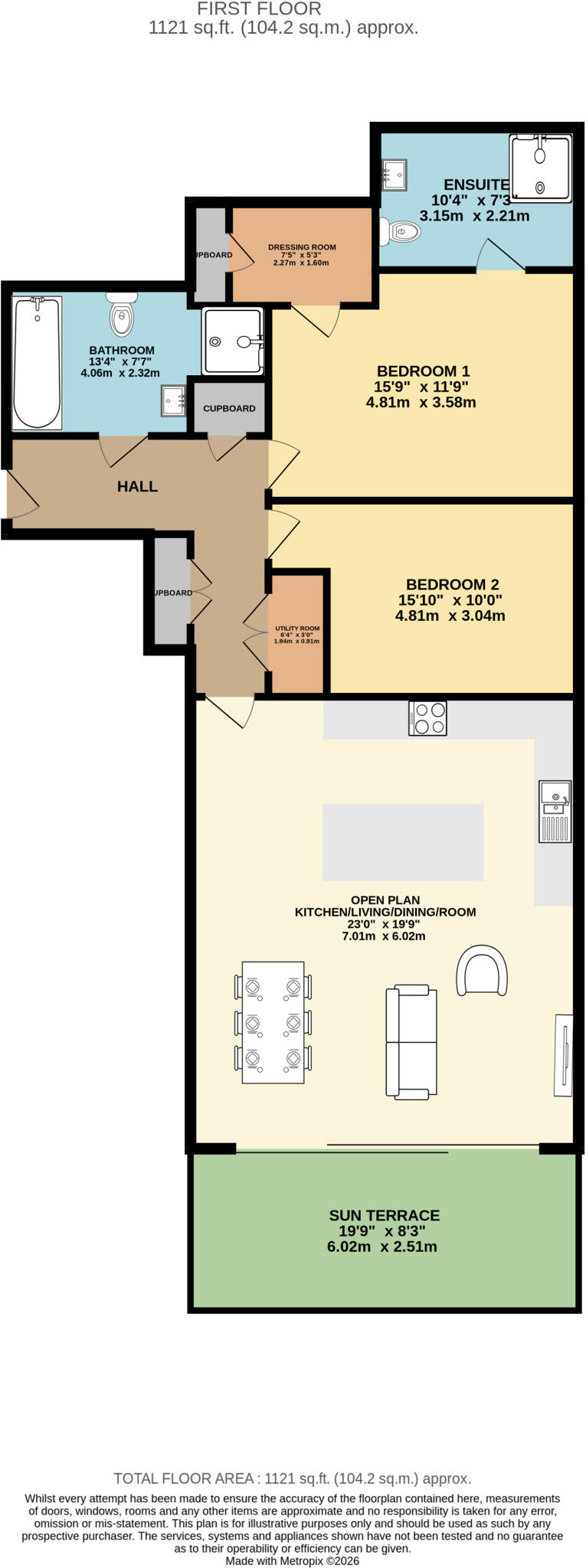 Glenmount Road, Poole, BH14 floorplan