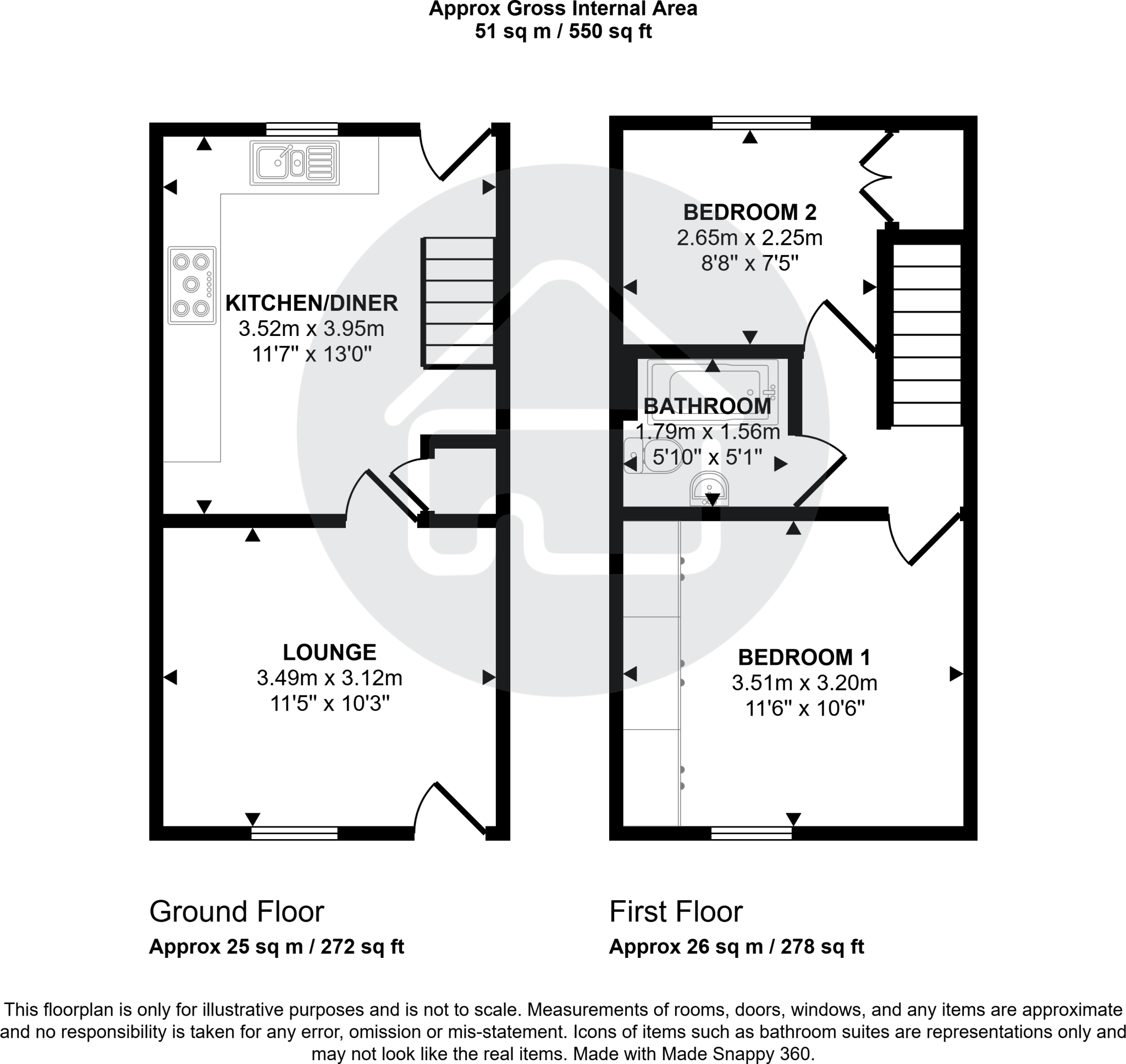 Old Roose, Barrow-in-Furness floorplan