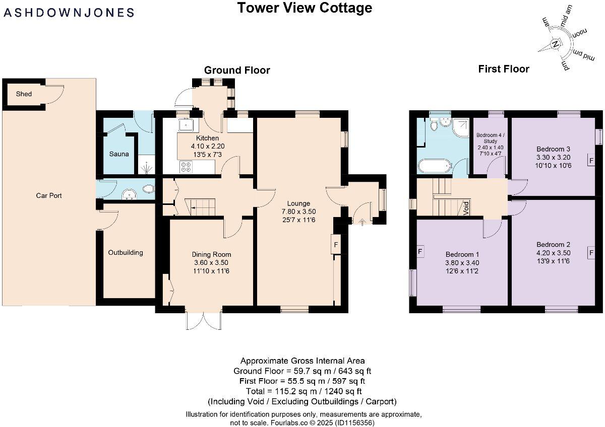 1 Tower View floorplan