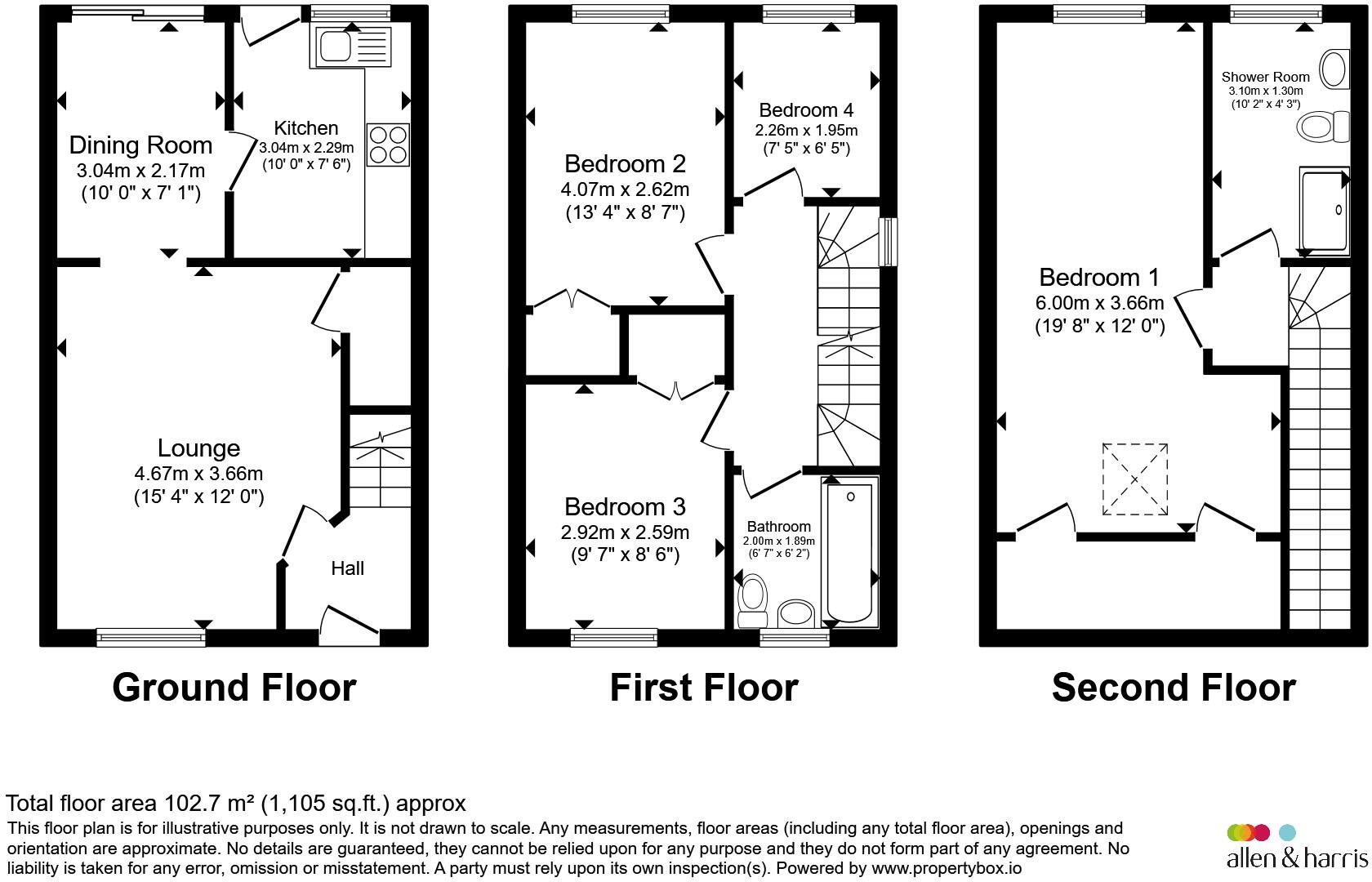 Rivers Reach, FROME floorplan