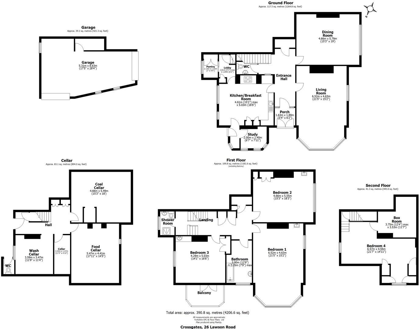 Crossgates, 26 Lawson Road, Broomhill, S10 5BW floorplan