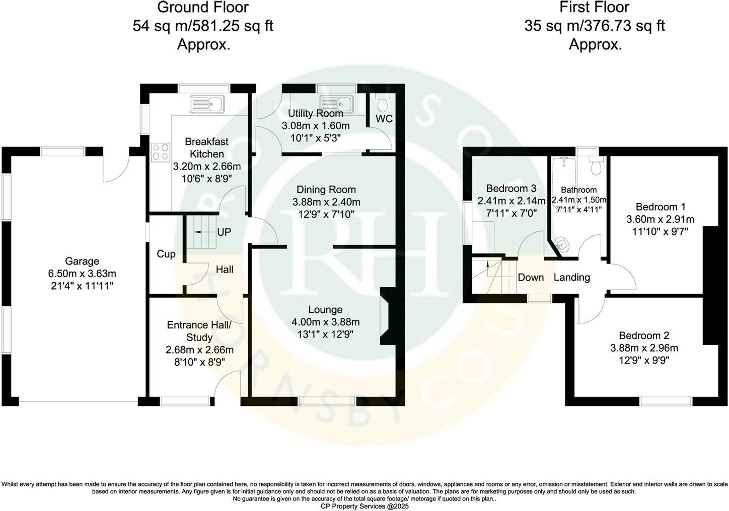 Wilsic, Doncaster floorplan