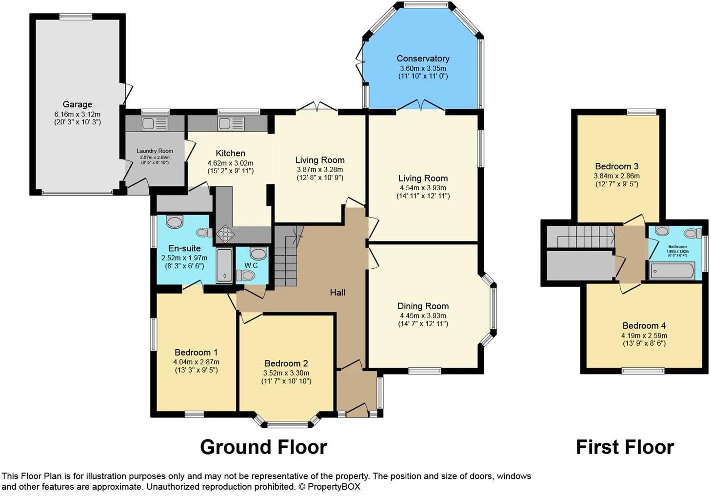 Rhiew Revel Lane, Pant, Oswestry floorplan