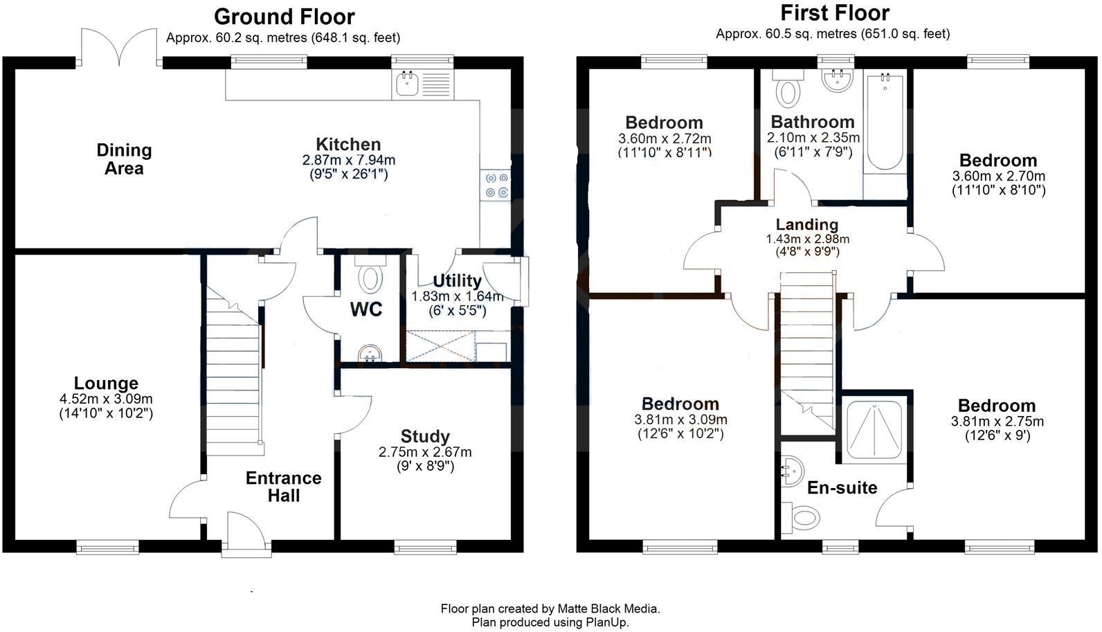 Plot 1, Cherry Trees, Gosberton, Spalding floorplan