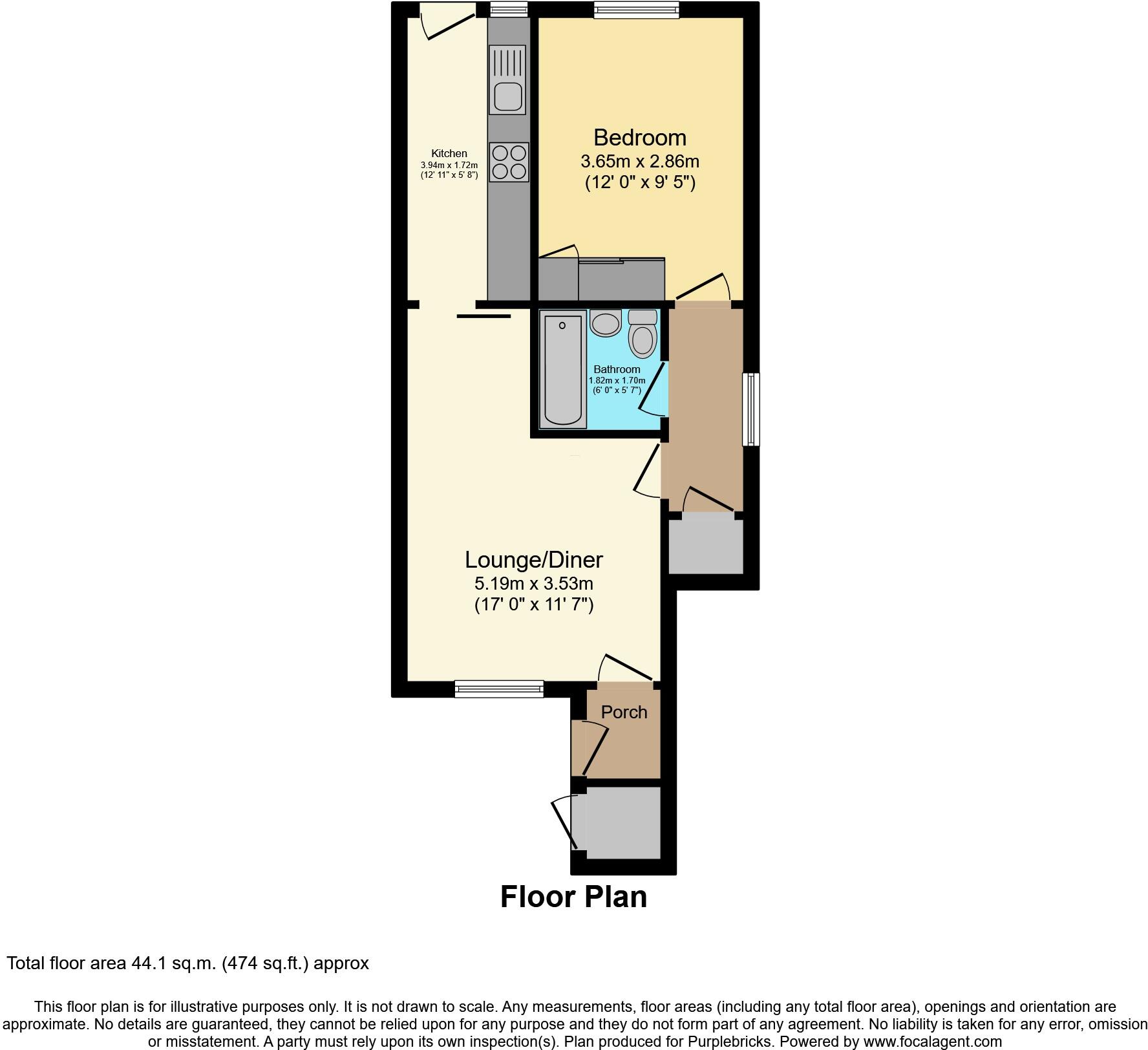 Southbrook, Crawley, RH11 floorplan