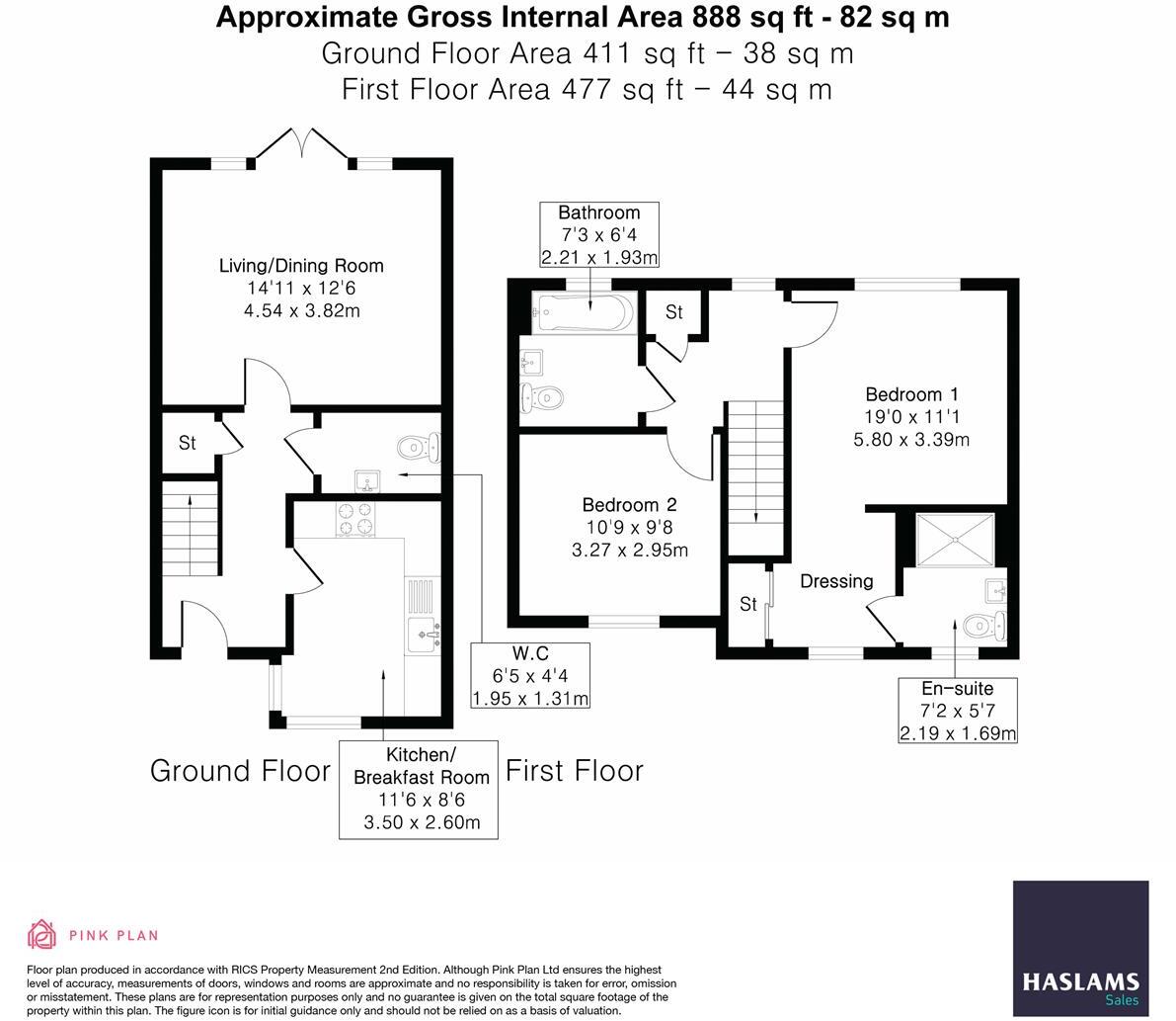 Pintail Place, Arborfield Green, RG2 floorplan