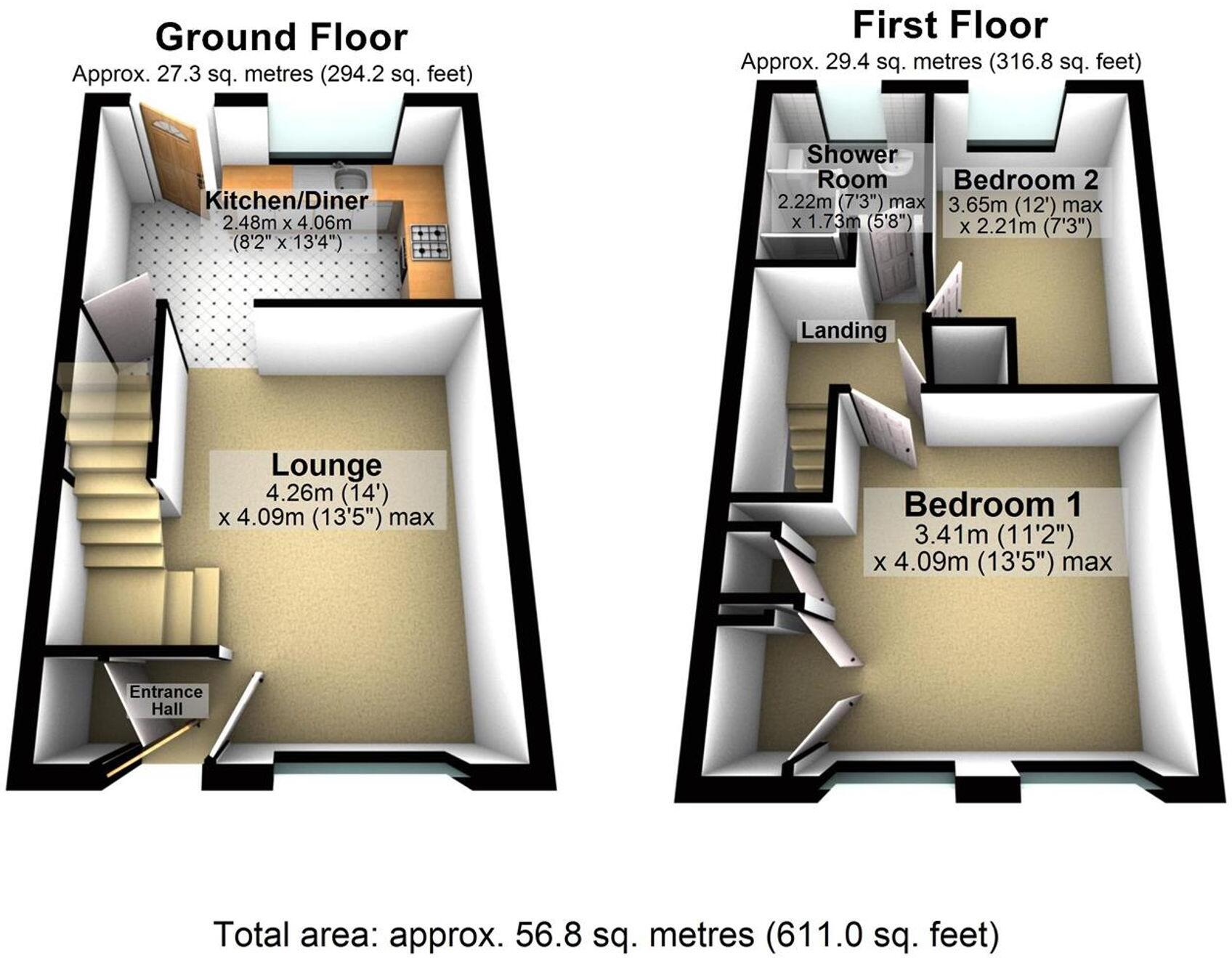 Swale Drive, Wellingborough, NN8 floorplan