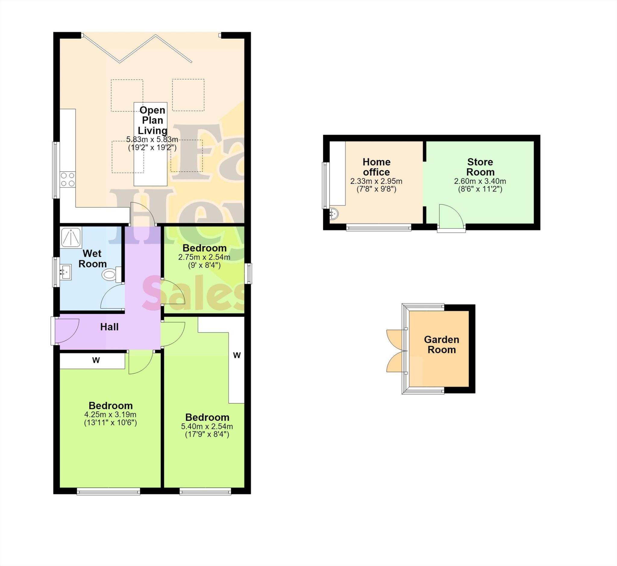 Smithy Lane, Stalmine, Poulton Le Fylde floorplan