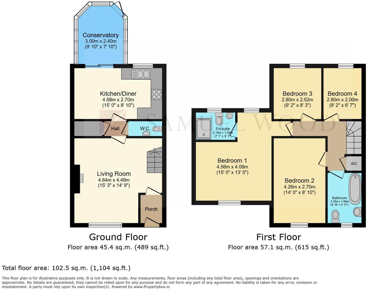 Friars Garden, Ludlow floorplan