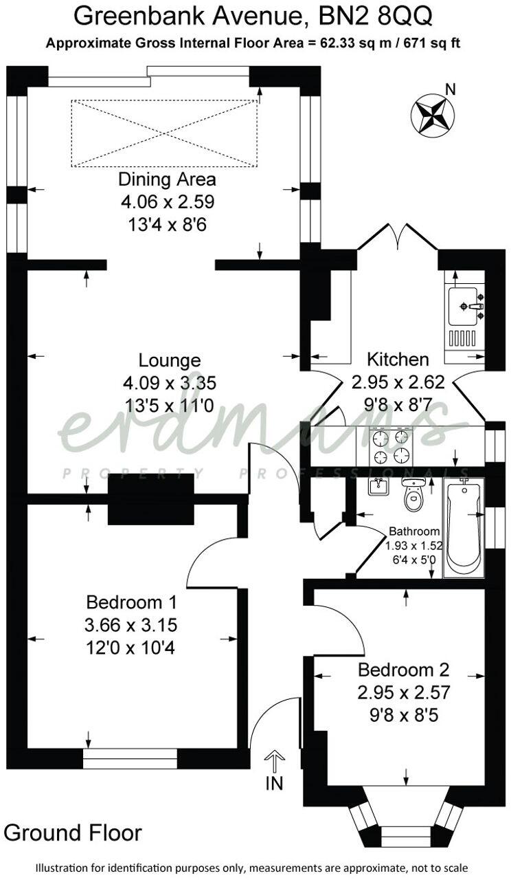 Greenbank Avenue, Saltdean, BN2 floorplan