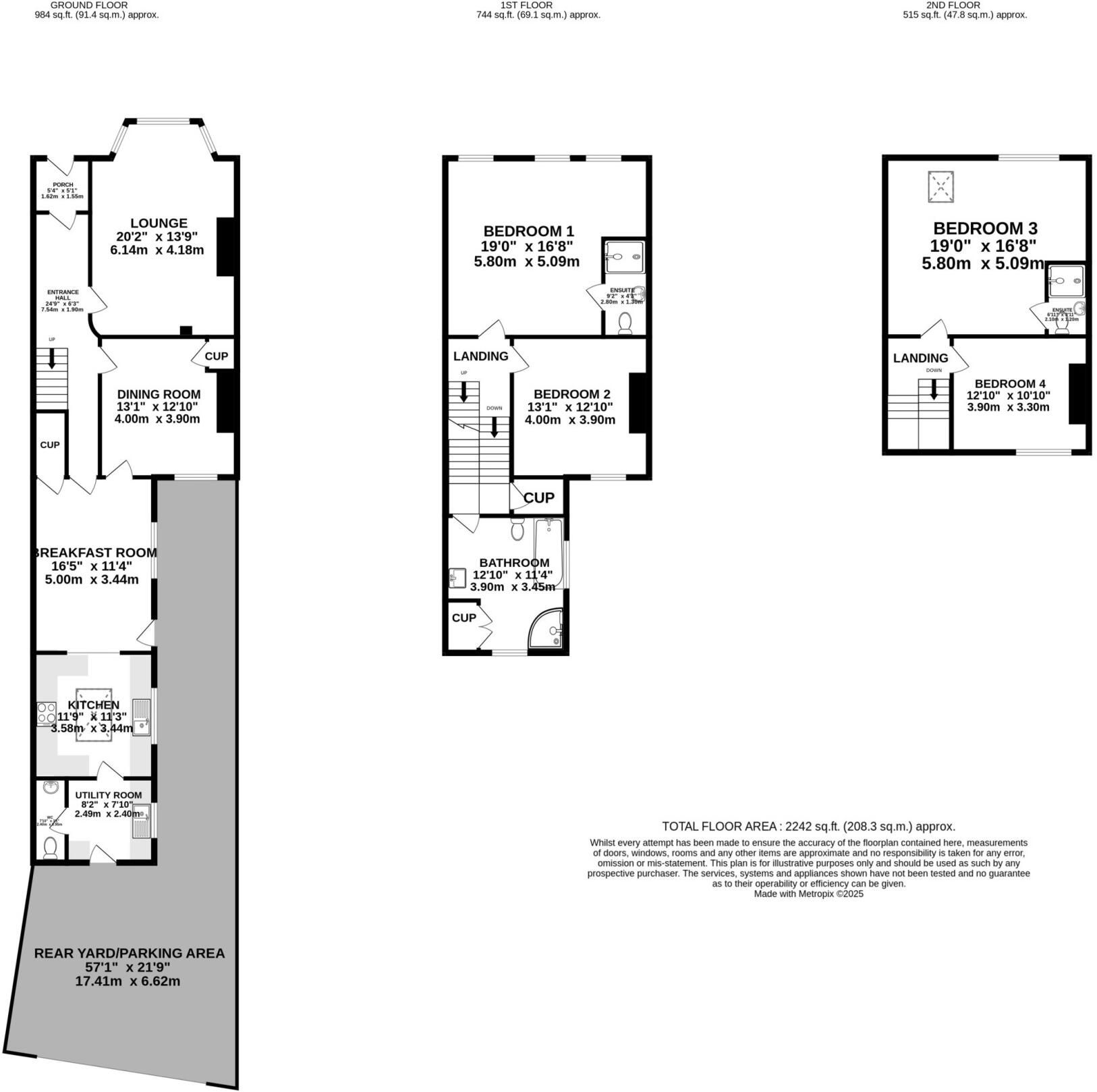 14 Westminster Terrace, Douglas, IM1 4EE floorplan