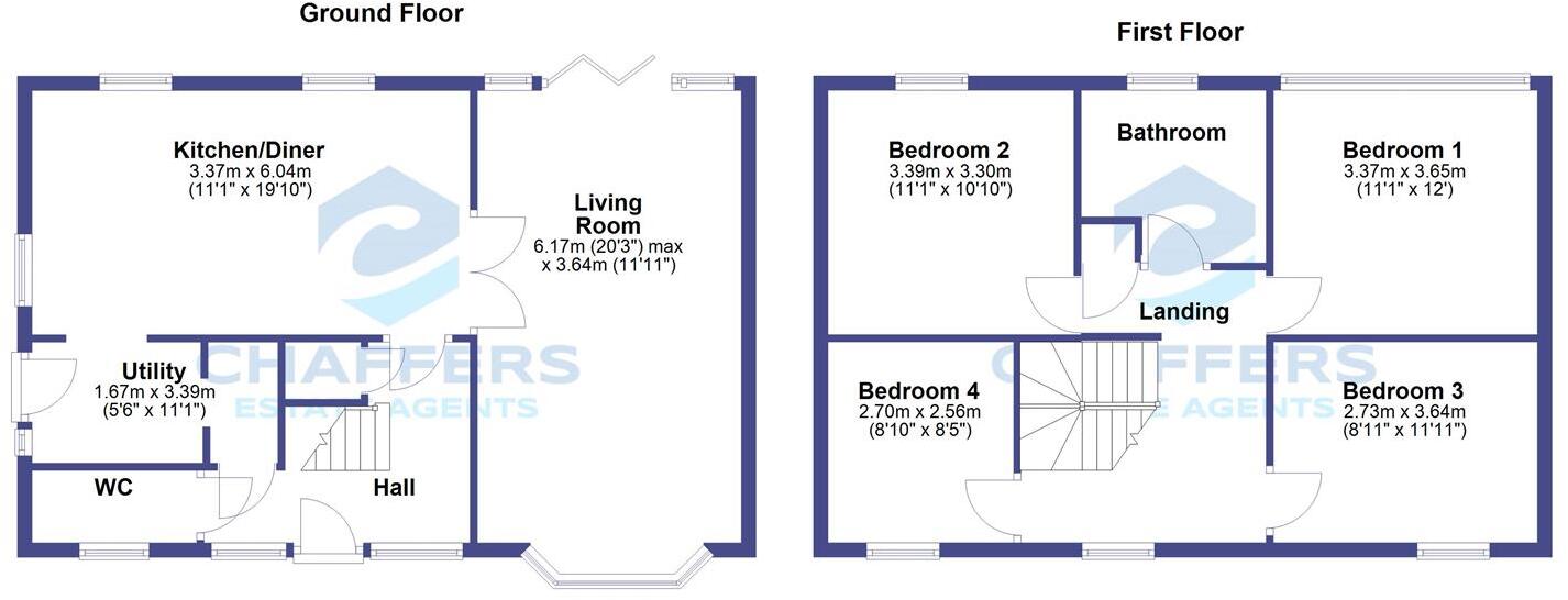 Heathfields Way, Shaftesbury floorplan