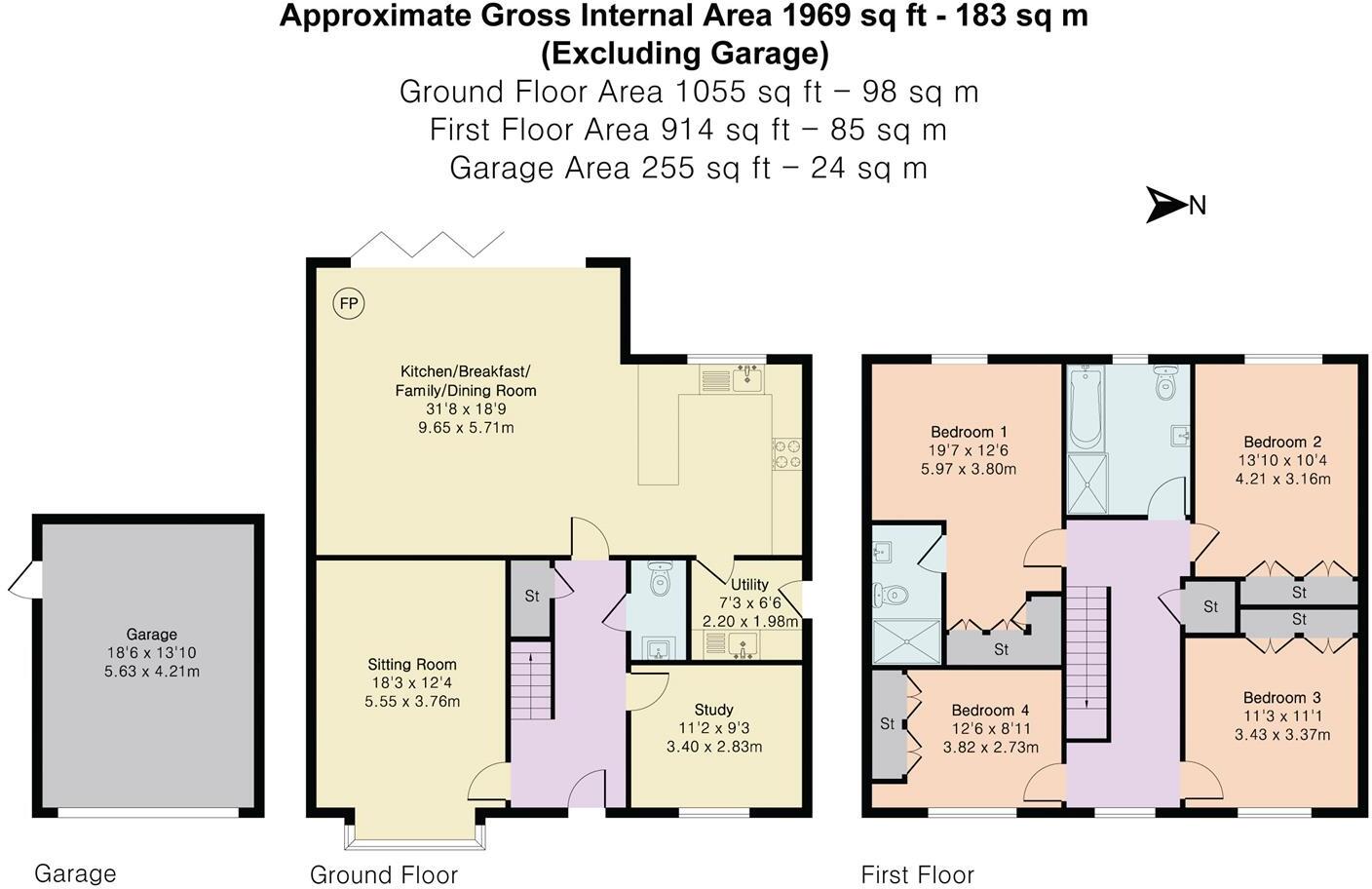 Stablefields Drive, North Kilworth floorplan