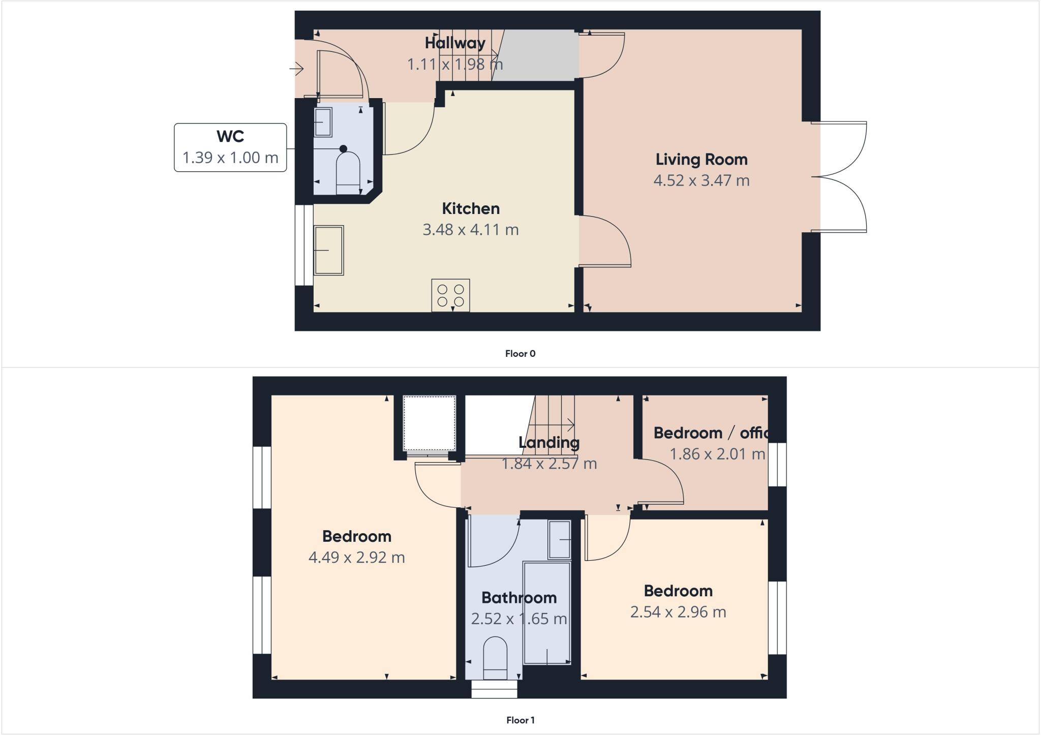 Eastcote Avenue, Oldham, Greater Manchester, OL1 floorplan