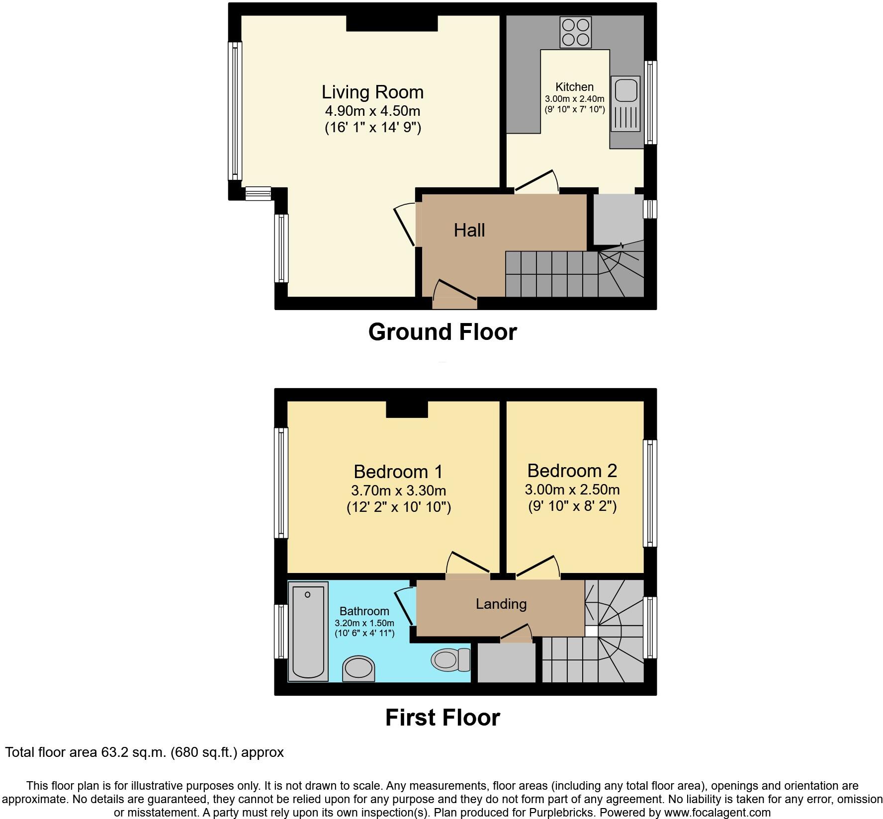 St. Johns Mount, Wakefield, WF1 floorplan