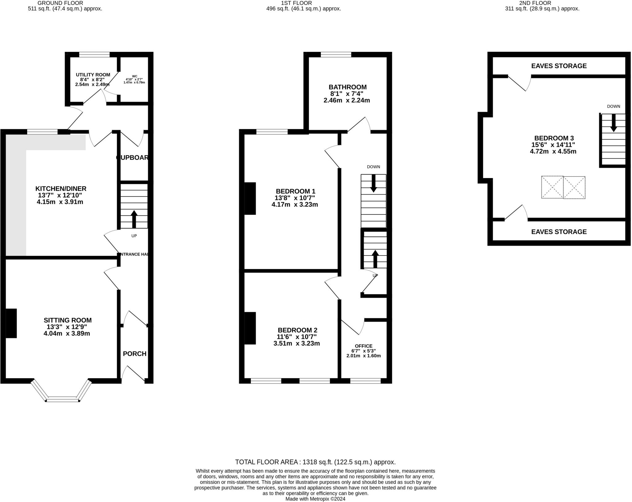 New Line, Greengates, Bradford, West Yorkshire, BD10 floorplan
