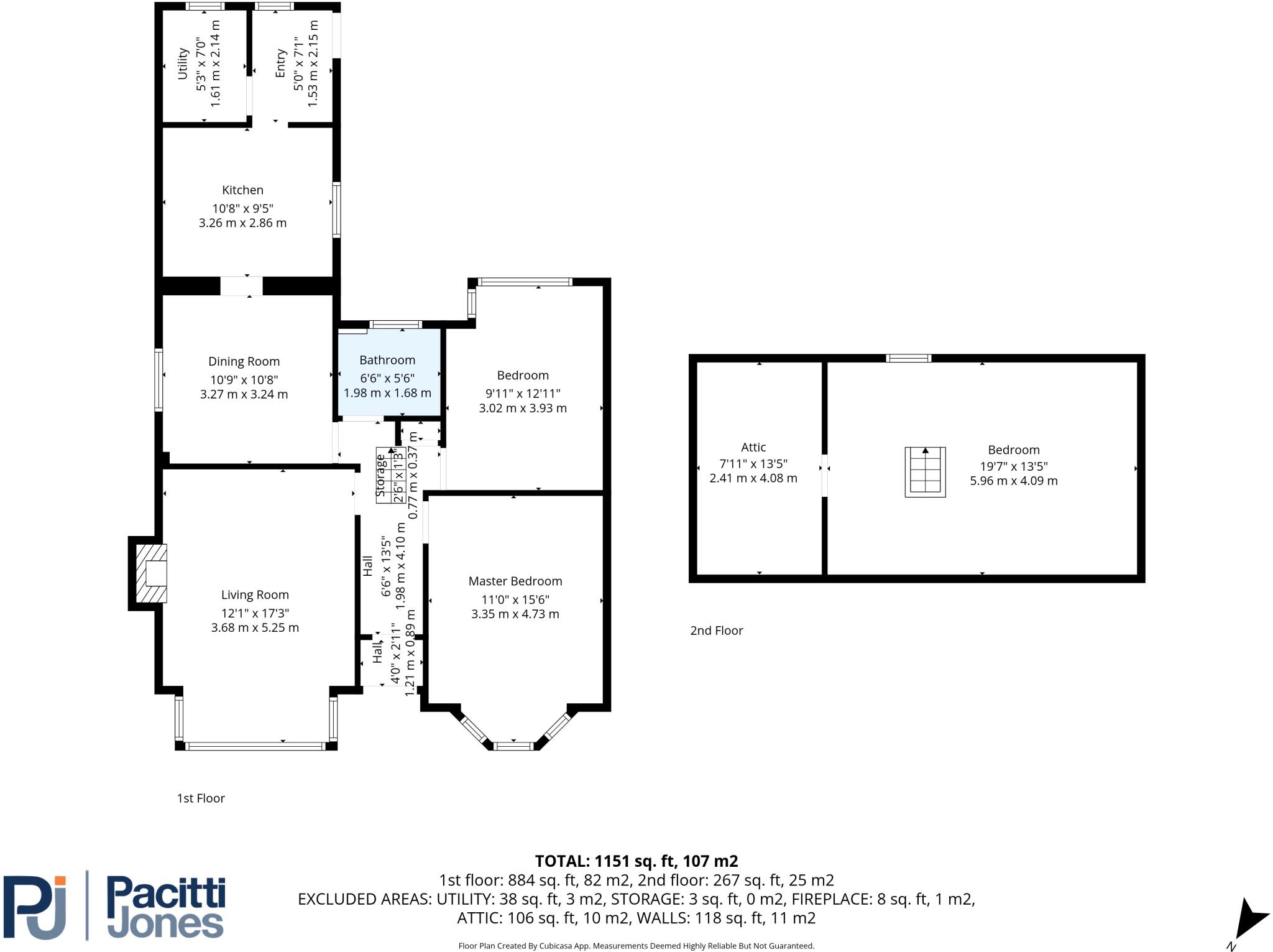 86 Park Road, Bishopbriggs, Glasgow, G64 floorplan