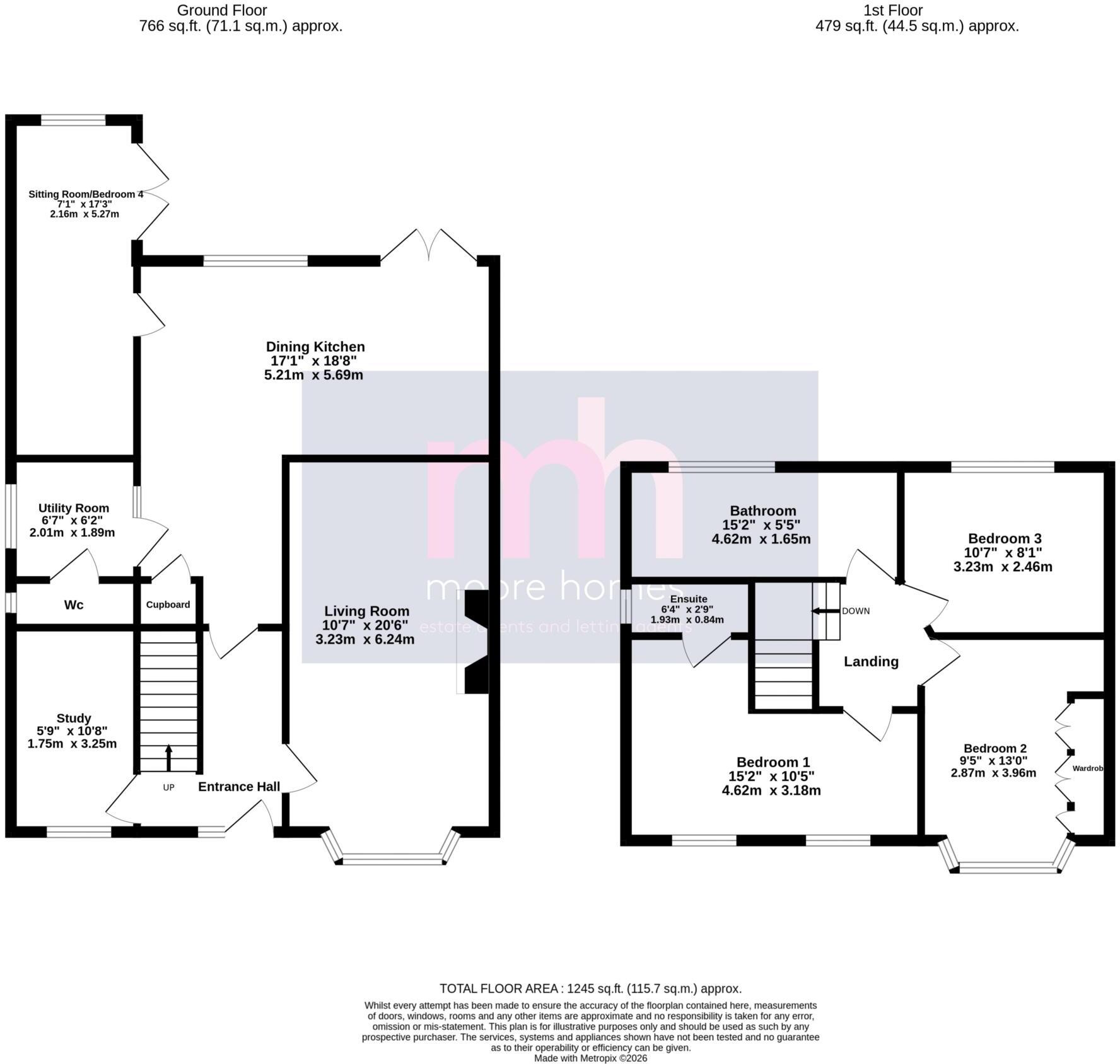 CENTRAL DRIVE, Bramhall SK7 3JU floorplan