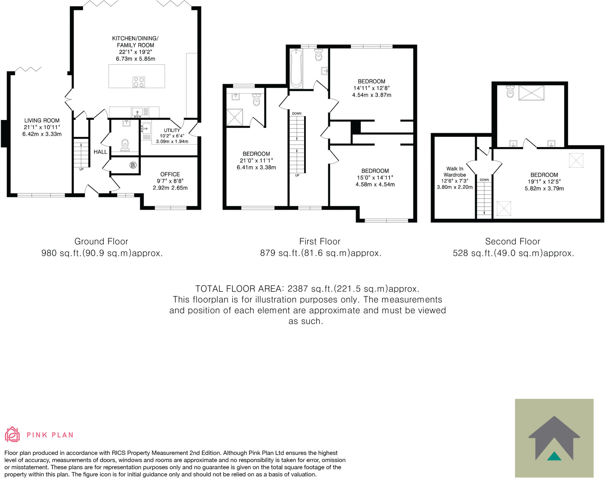 Dell Road, Berkhamsted, HP4 floorplan
