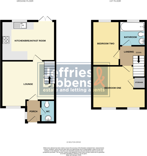 Bolton Drive, Priddy's Hard floorplan