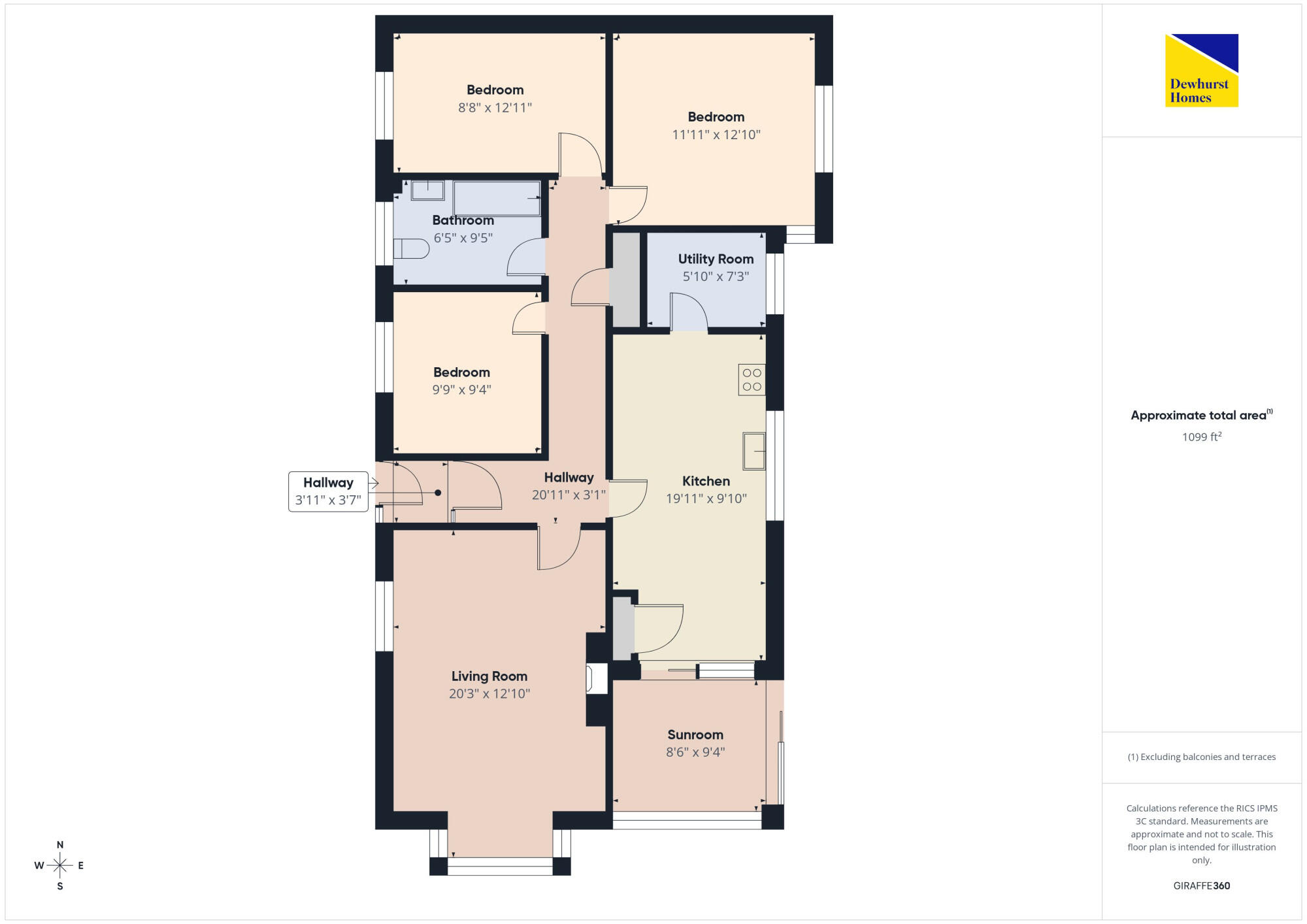 Lancaster Road,  Pilling, PR3 floorplan