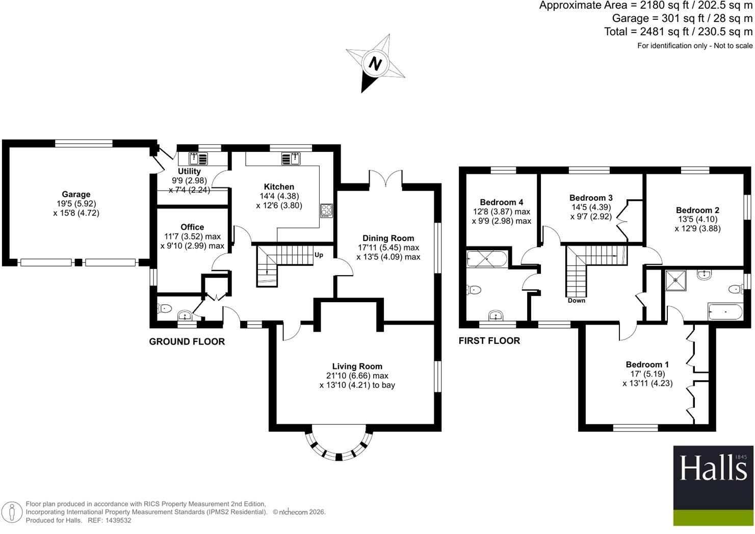 The Glen, 5 Oakland Park, Church Stretton, SY6 7AW floorplan