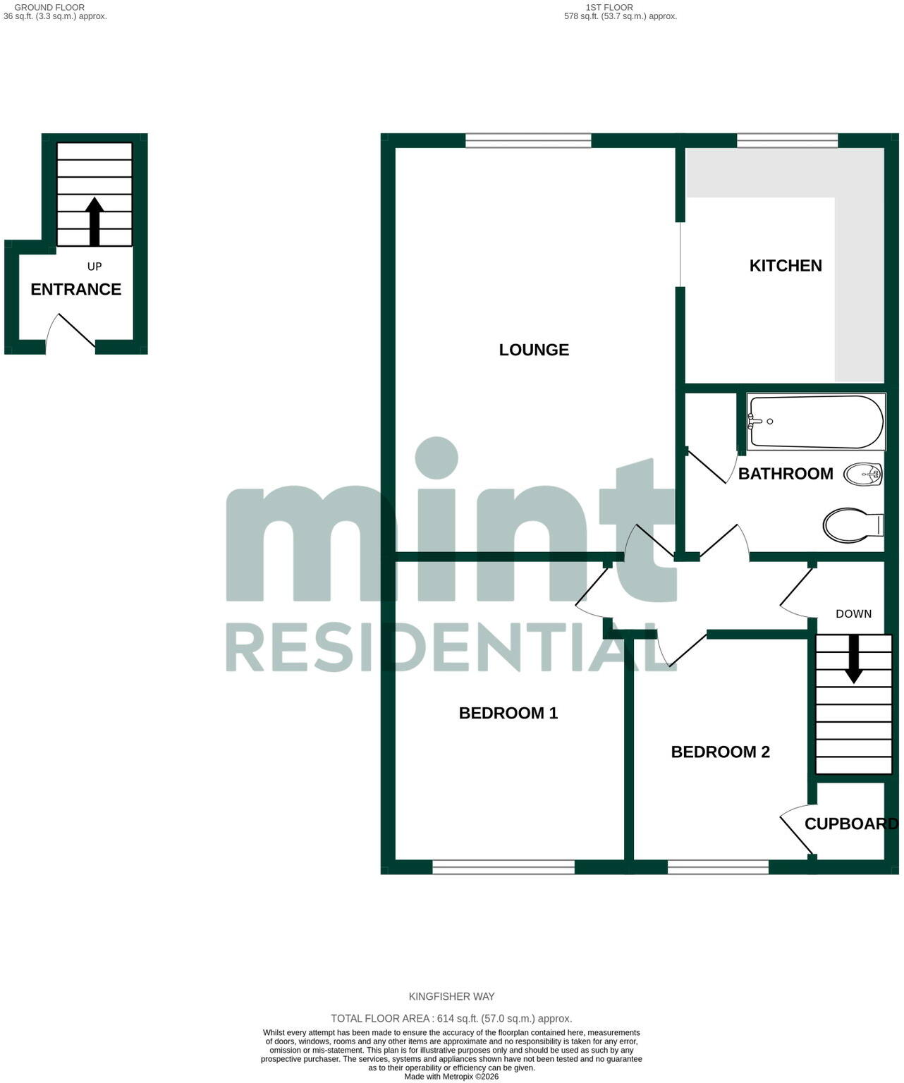 Kingfisher Way, Alwoodley, Leeds, LS17 8XA floorplan