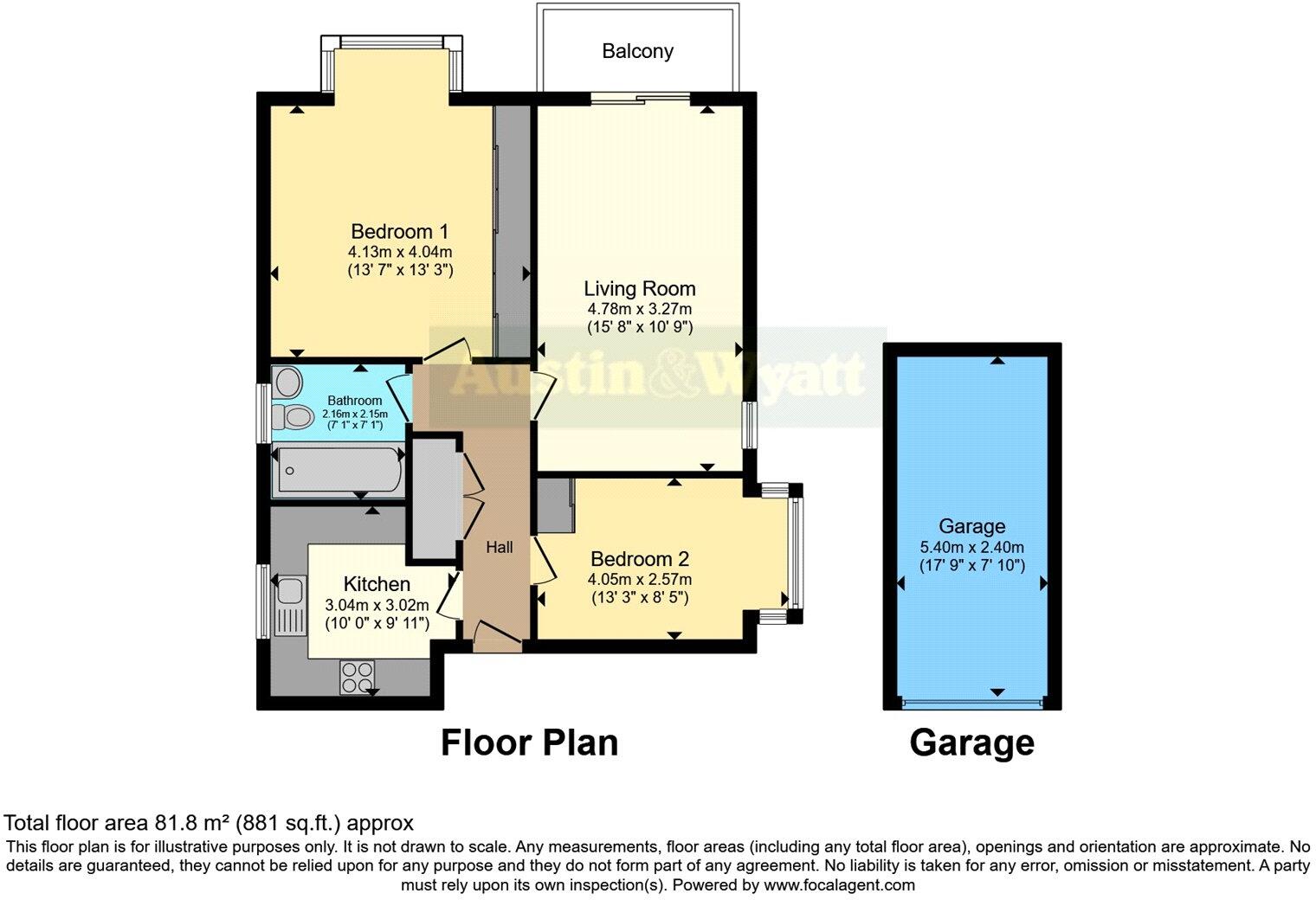 Grosvenor Road, Bournemouth, Dorset, BH4 floorplan