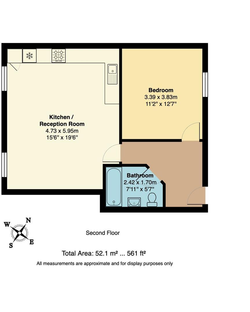 Hoe Street, Walthamstow floorplan