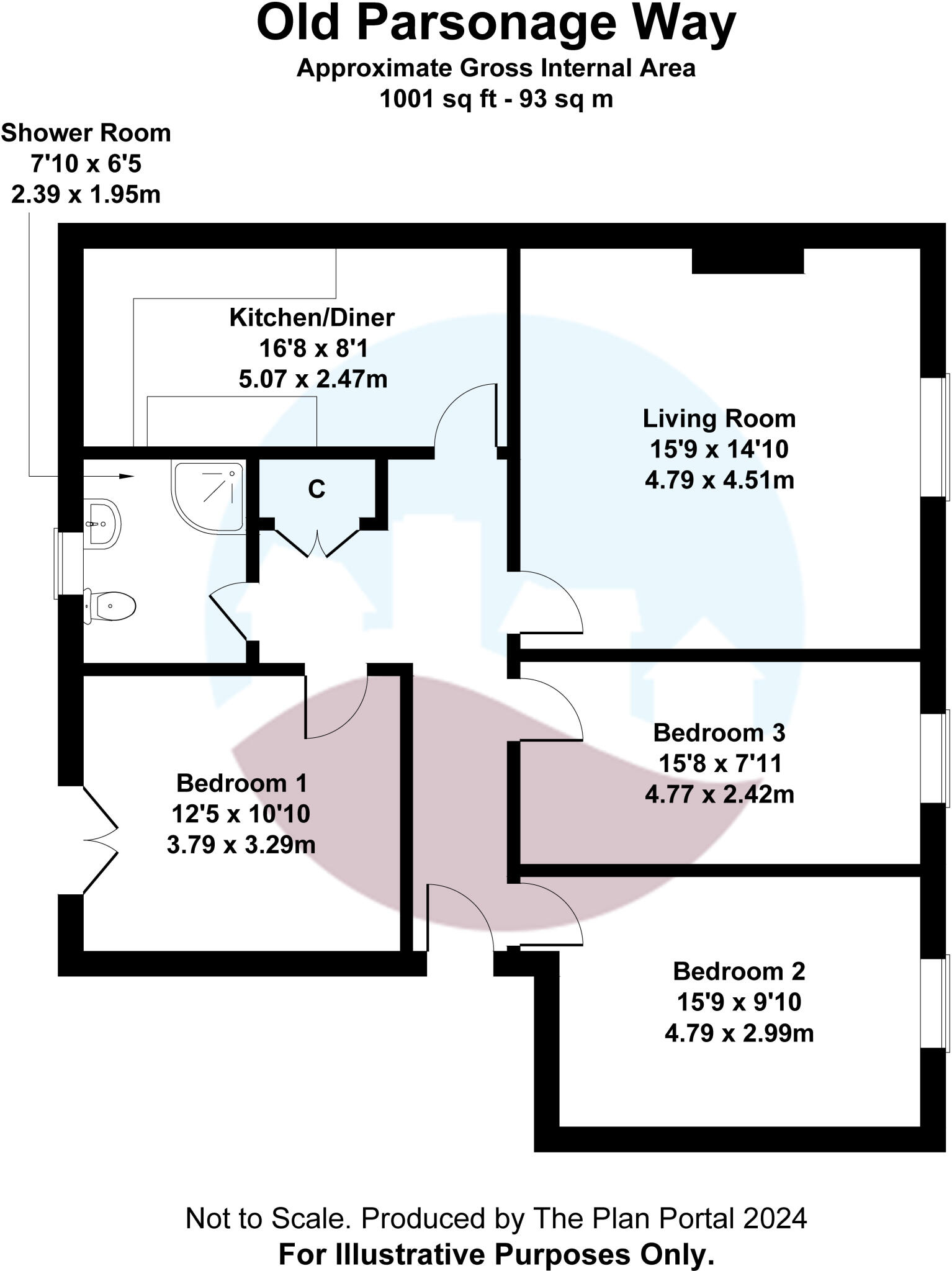 Old Parsonage Way, Frinton-on-Sea floorplan