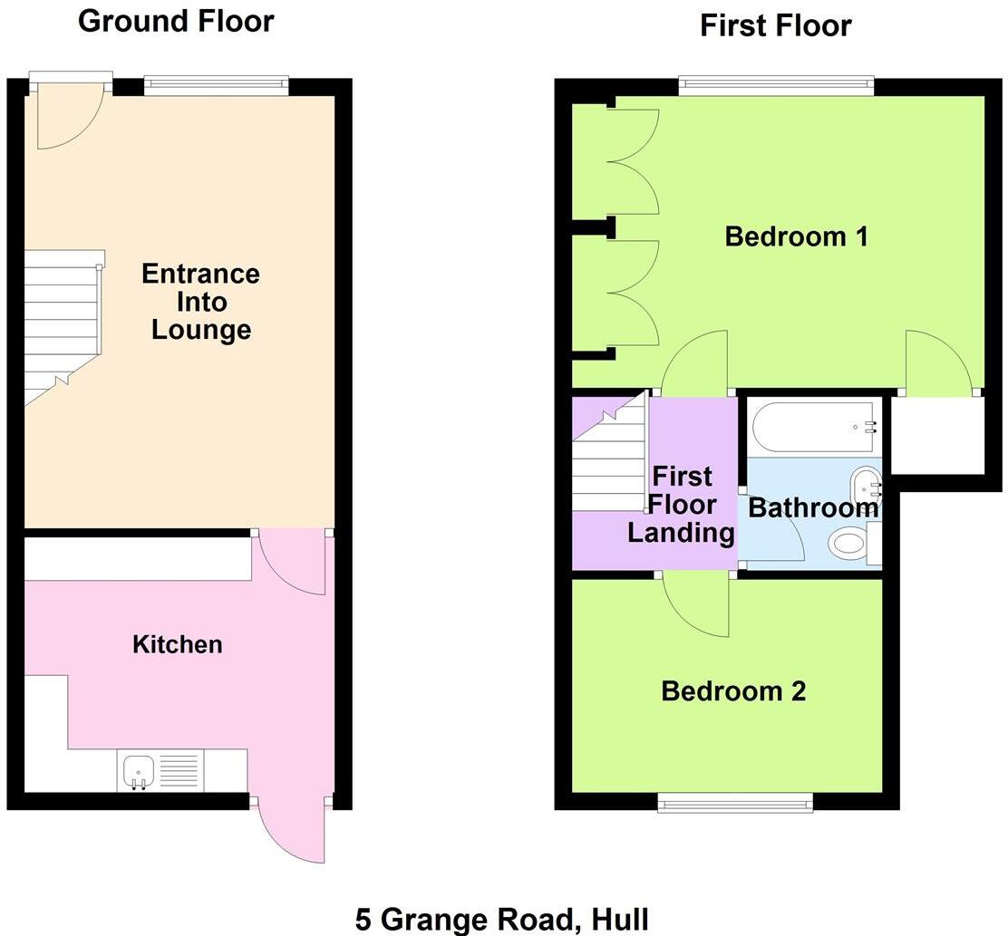 Grange Road, Hull floorplan
