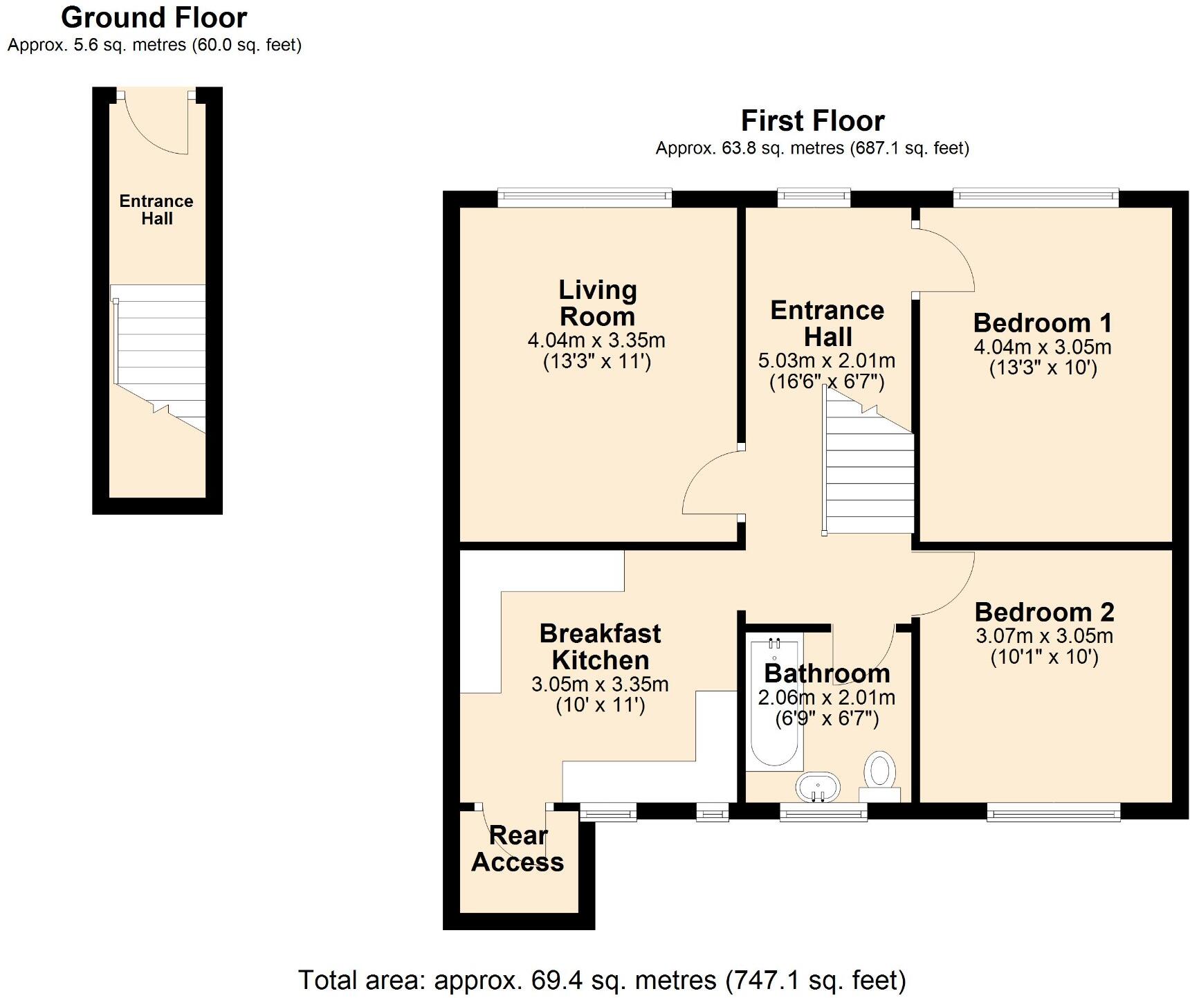 Friars Road, Sale, Greater Manchester, M33 floorplan