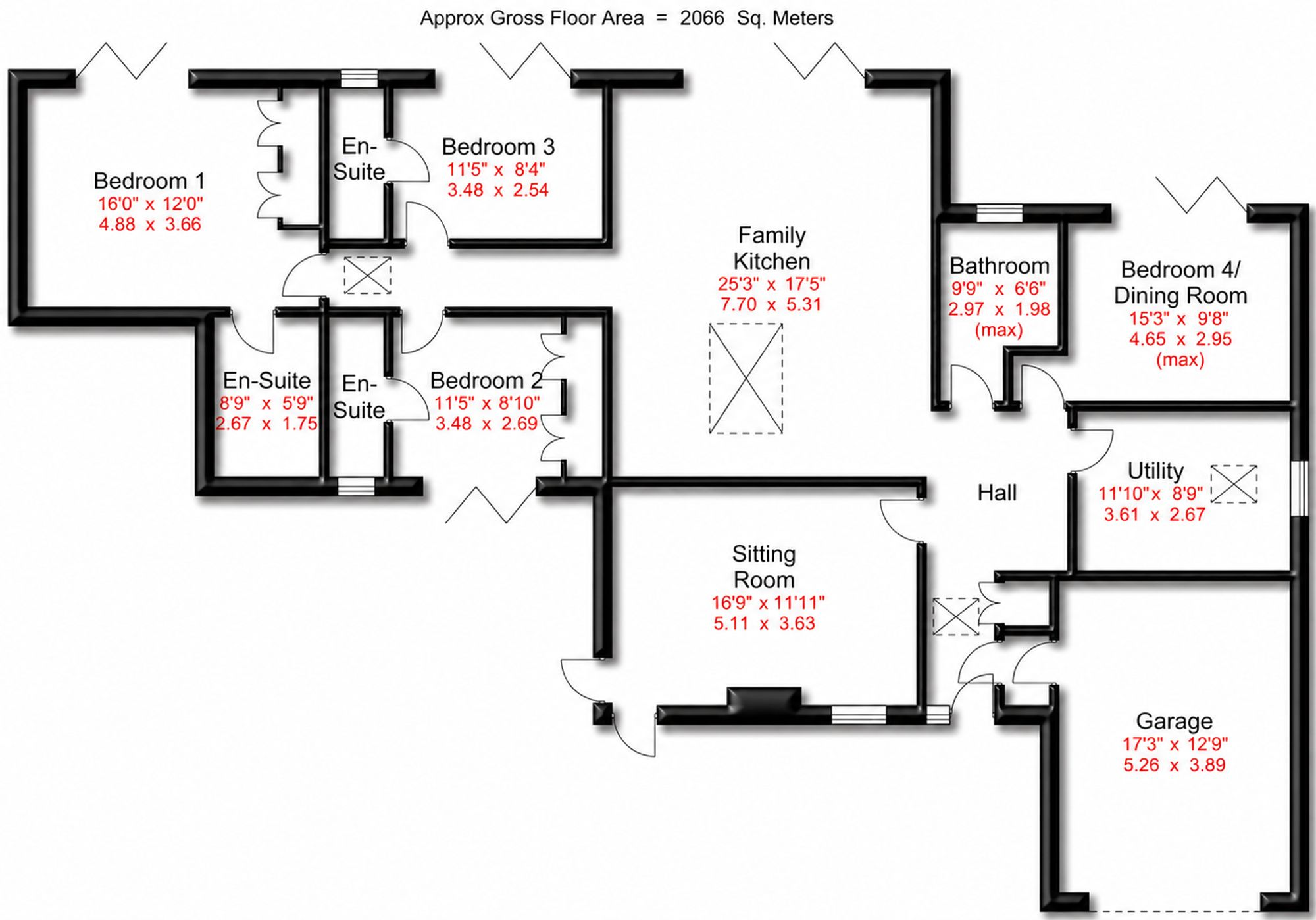 Damery Road, Bramhall, SK7 floorplan
